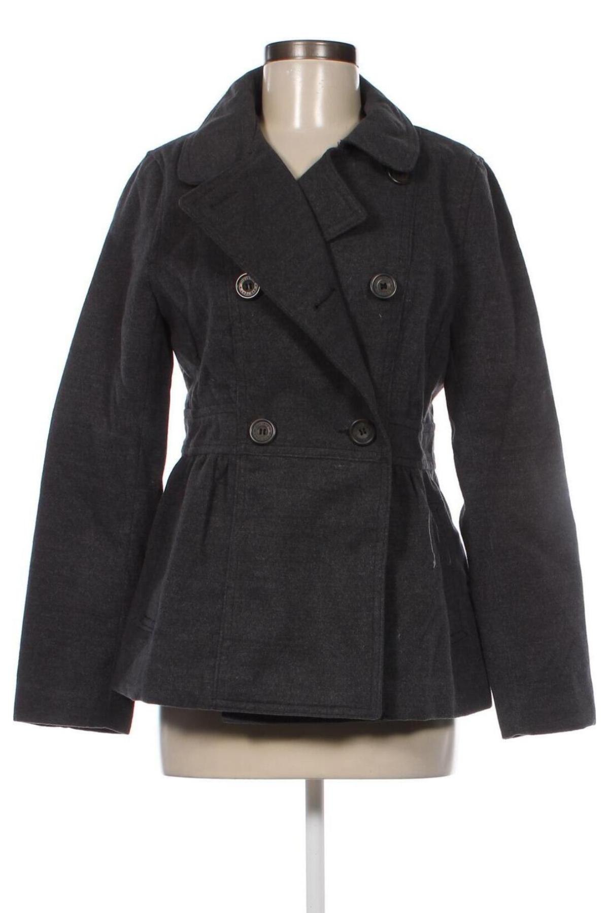 Γυναικείο παλτό H&M Divided, Μέγεθος M, Χρώμα Γκρί, Τιμή 23,17 €