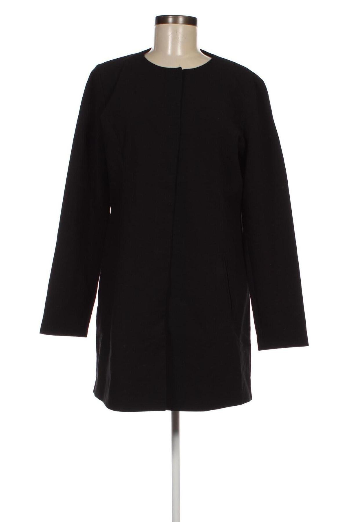 Дамско палто Jdy, Размер L, Цвят Черен, Цена 21,63 лв.