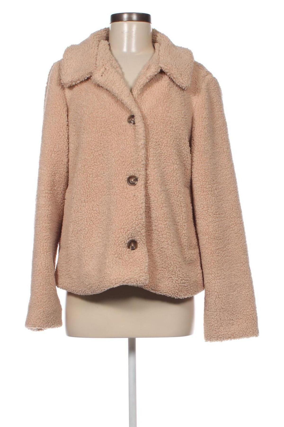 Дамско палто Jean Pascale, Размер M, Цвят Бежов, Цена 37,45 лв.