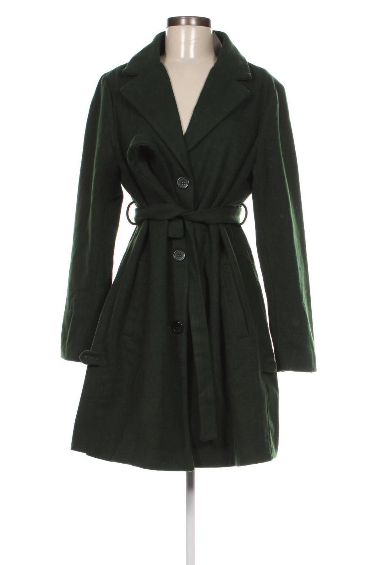 Γυναικείο παλτό Mamalicious, Μέγεθος M, Χρώμα Πράσινο, Τιμή 22,19 €