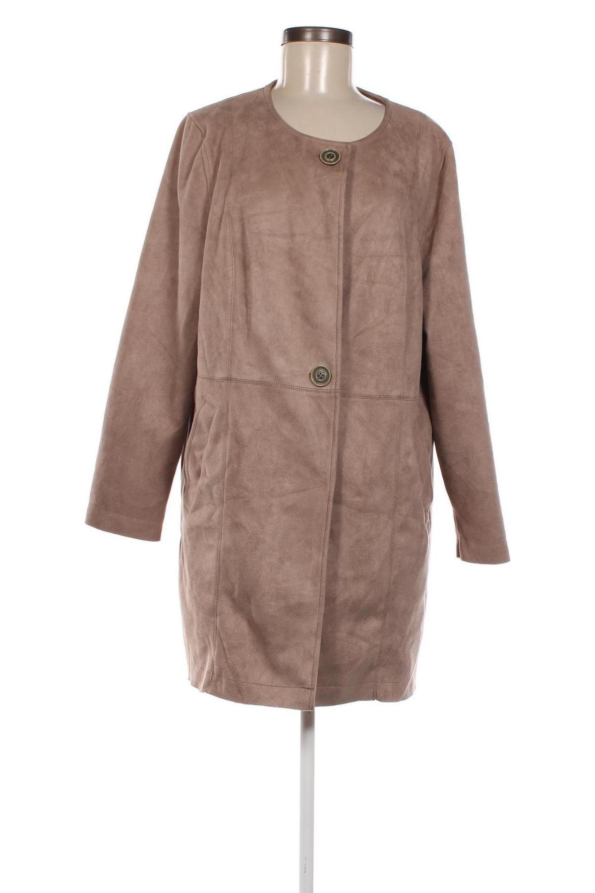 Дамско палто Miss Etam, Размер M, Цвят Бежов, Цена 16,64 лв.