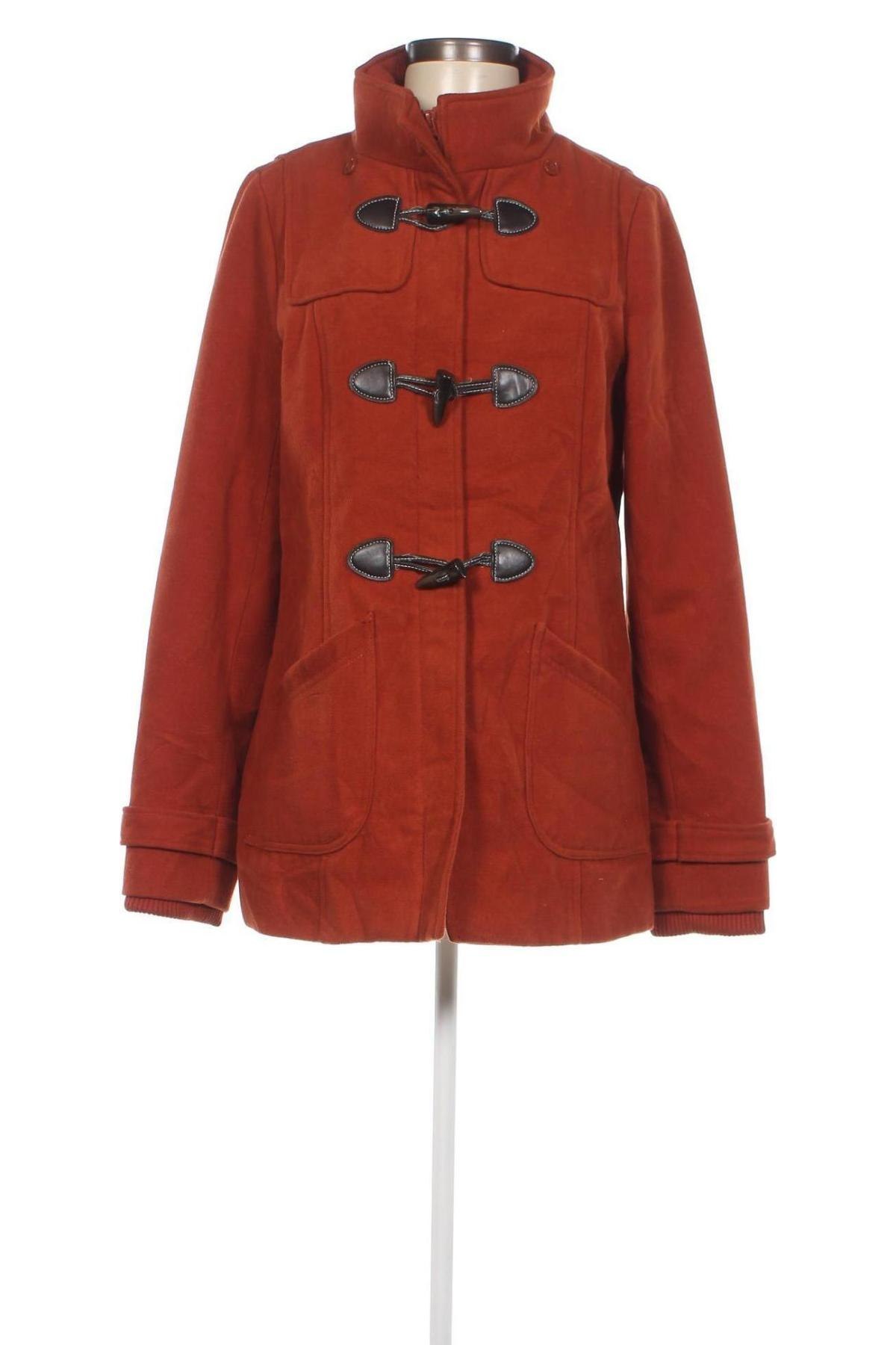 Дамско палто Multiblu, Размер M, Цвят Оранжев, Цена 37,45 лв.
