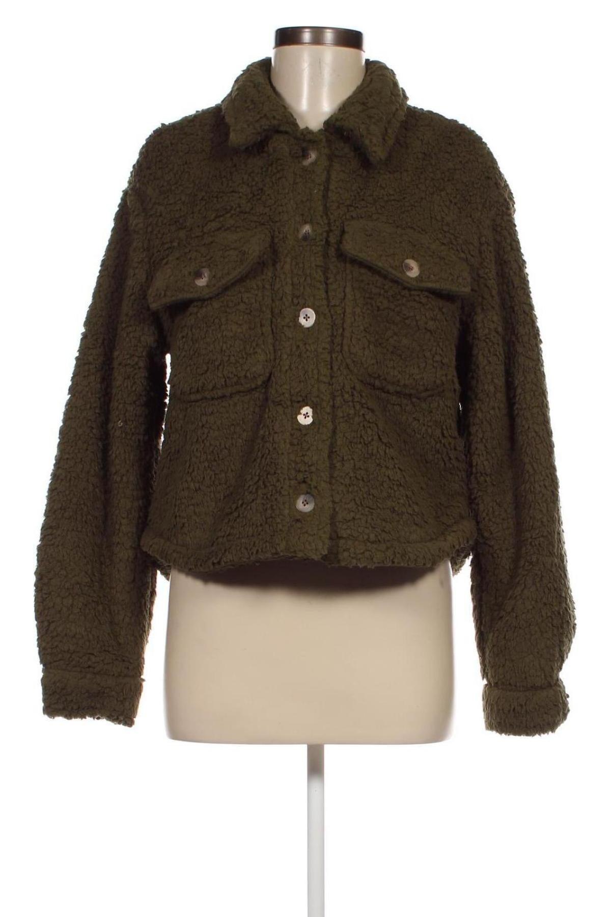 Дамско палто ONLY, Размер M, Цвят Зелен, Цена 22,89 лв.