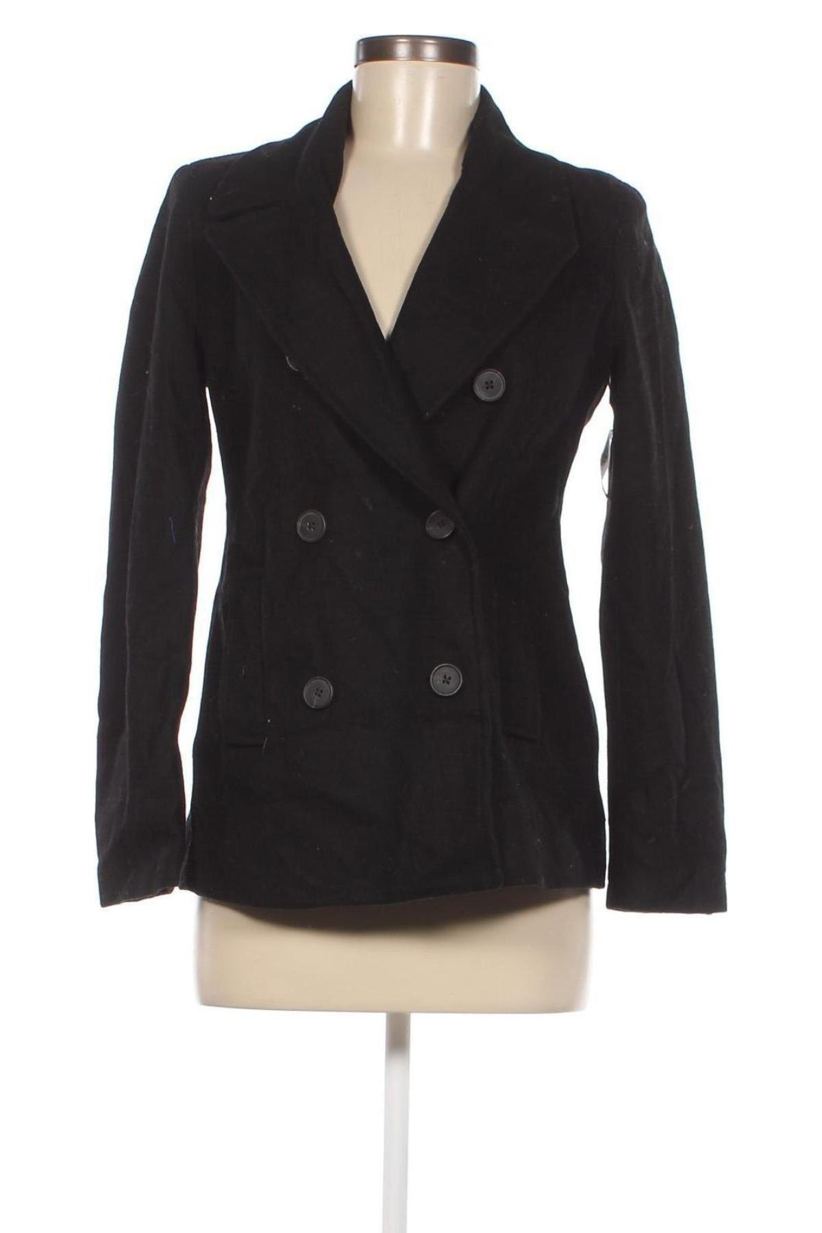 Дамско палто Old Navy, Размер XS, Цвят Черен, Цена 17,16 лв.