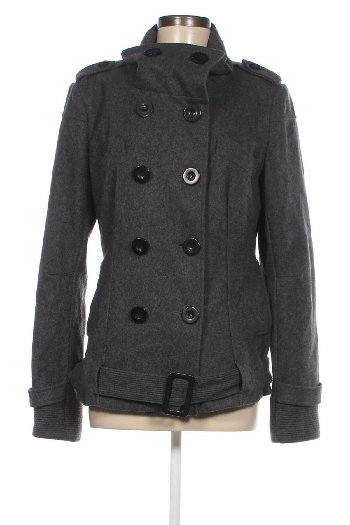 Γυναικείο παλτό VILA, Μέγεθος L, Χρώμα Γκρί, Τιμή 4,82 €