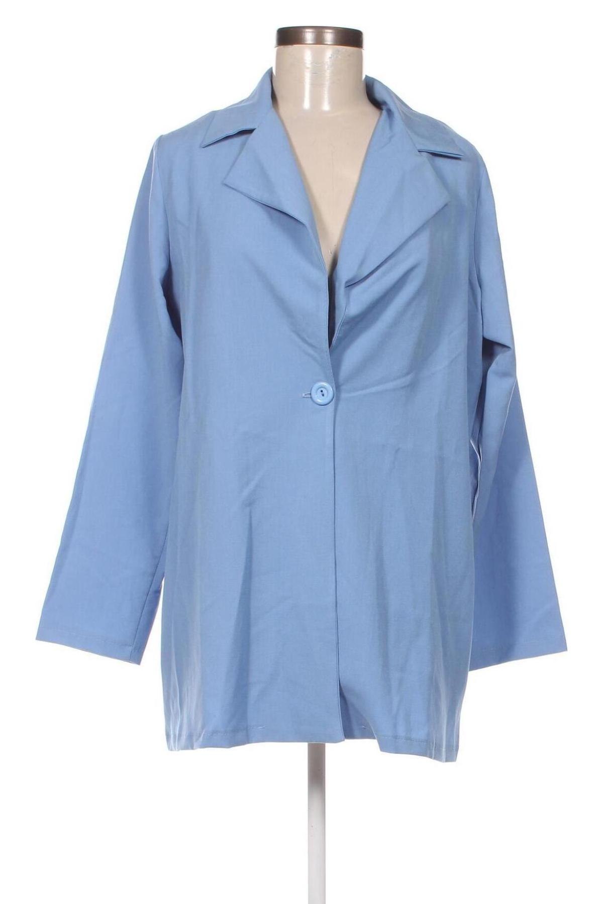Γυναικείο σακάκι Femme Luxe, Μέγεθος S, Χρώμα Μπλέ, Τιμή 7,58 €