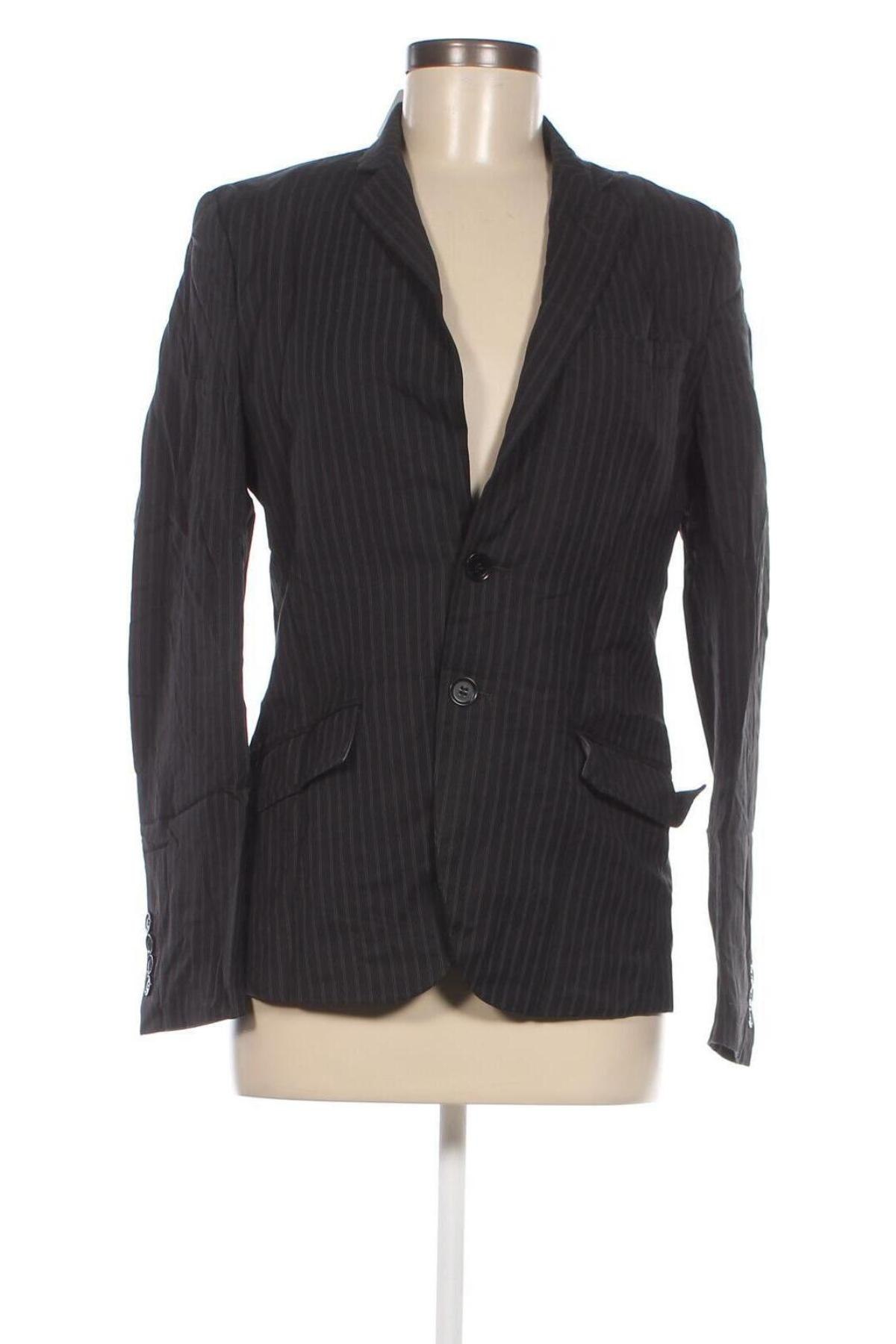 Γυναικείο σακάκι H&M, Μέγεθος XL, Χρώμα Μαύρο, Τιμή 3,81 €