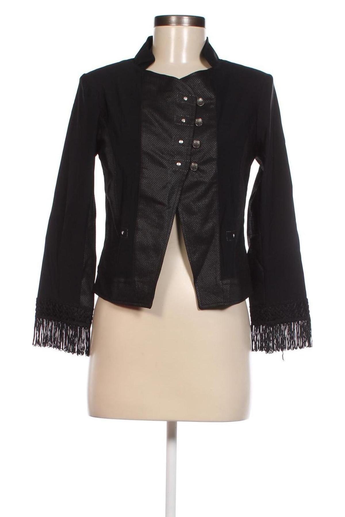 Γυναικείο σακάκι La Mode Est A Vous, Μέγεθος XS, Χρώμα Μαύρο, Τιμή 8,30 €