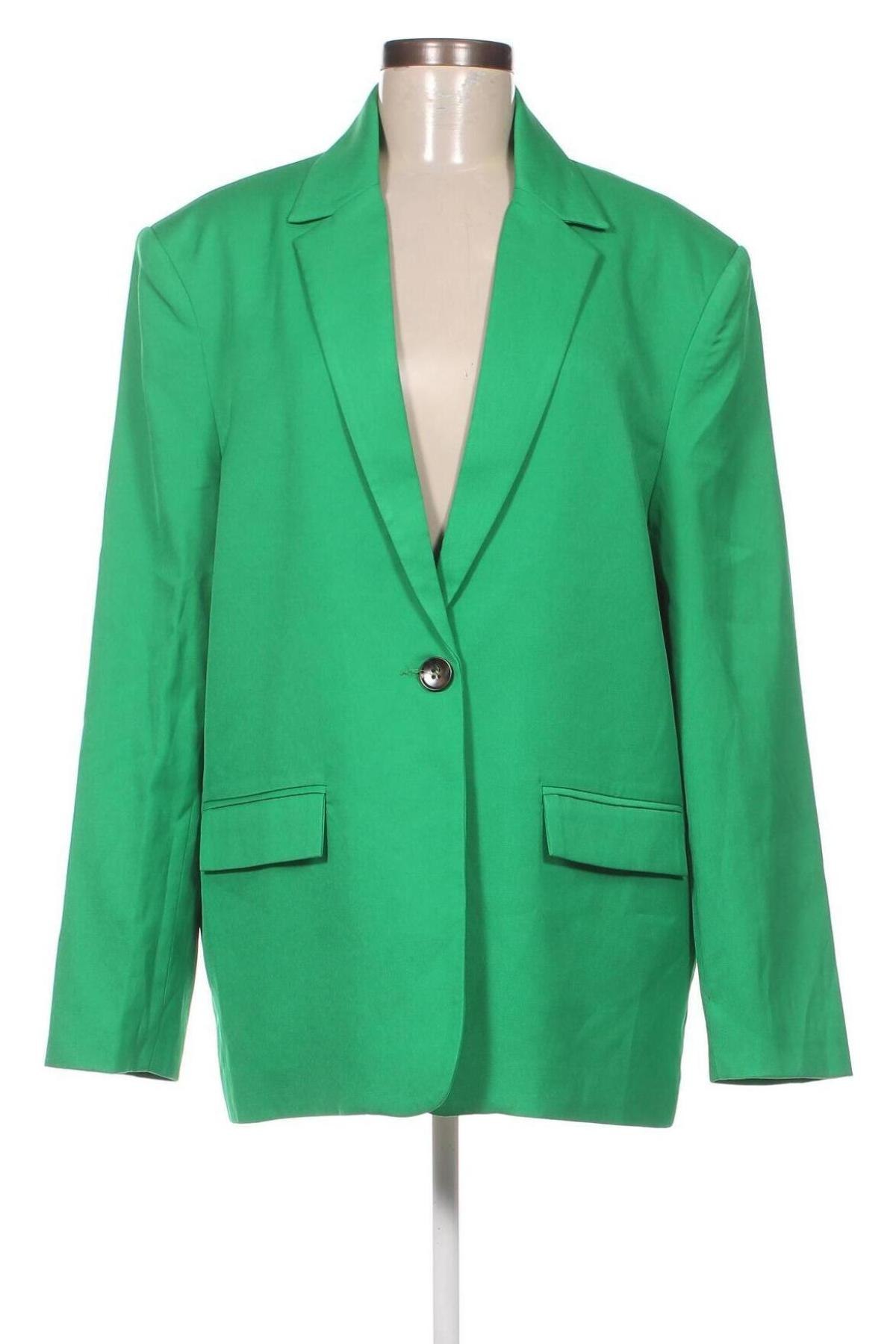 Дамско сако NA-KD, Размер S, Цвят Зелен, Цена 129,00 лв.
