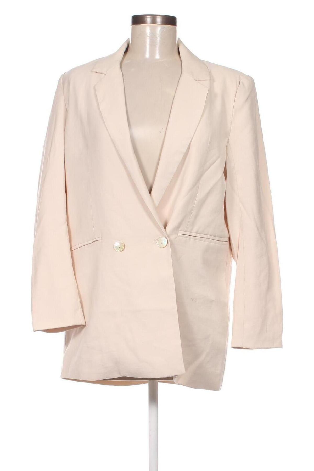 Γυναικείο σακάκι ONLY, Μέγεθος M, Χρώμα  Μπέζ, Τιμή 13,53 €