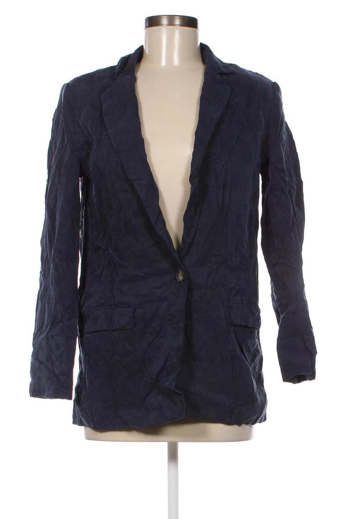 Дамско сако Promod, Размер XS, Цвят Син, Цена 6,45 лв.