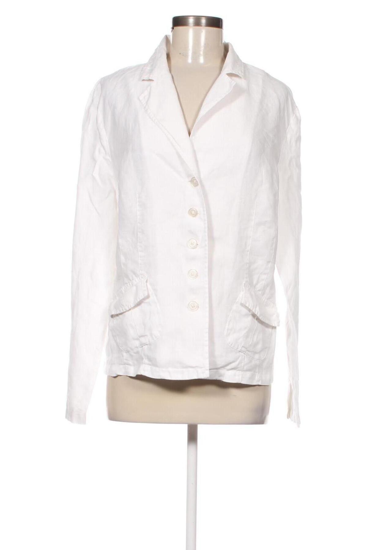 Γυναικείο σακάκι Strauss, Μέγεθος L, Χρώμα Λευκό, Τιμή 26,60 €