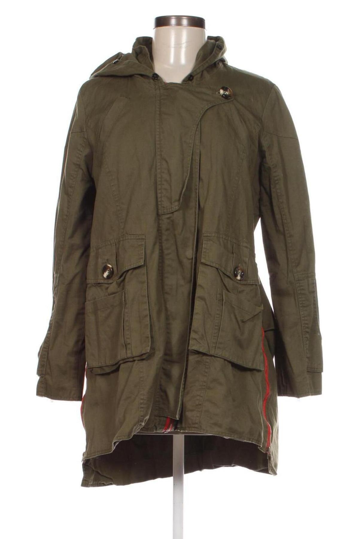 Dámska bunda , Veľkosť M, Farba Zelená, Cena  24,55 €