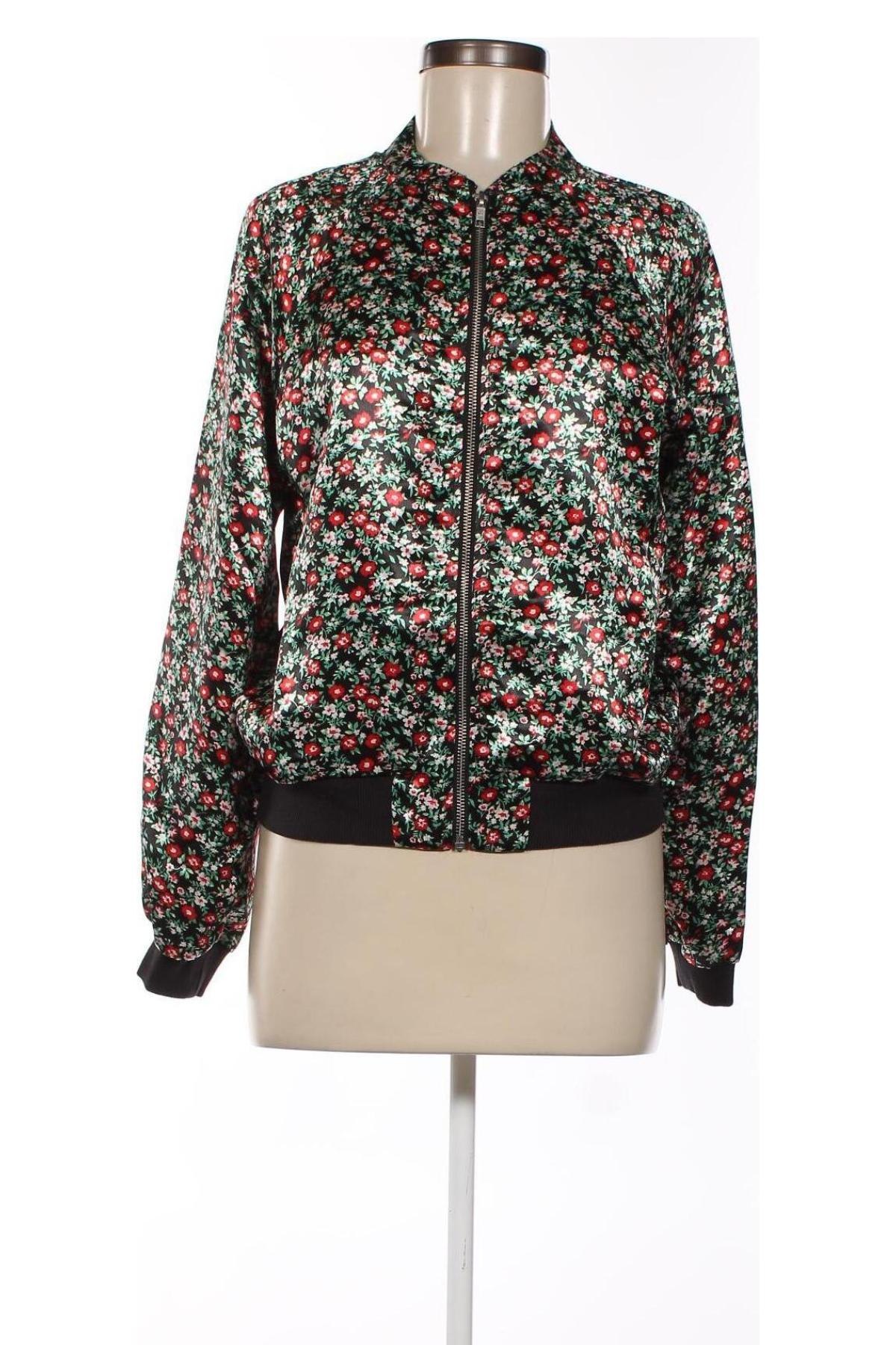 Γυναικείο μπουφάν Pieces, Μέγεθος S, Χρώμα Πολύχρωμο, Τιμή 13,53 €