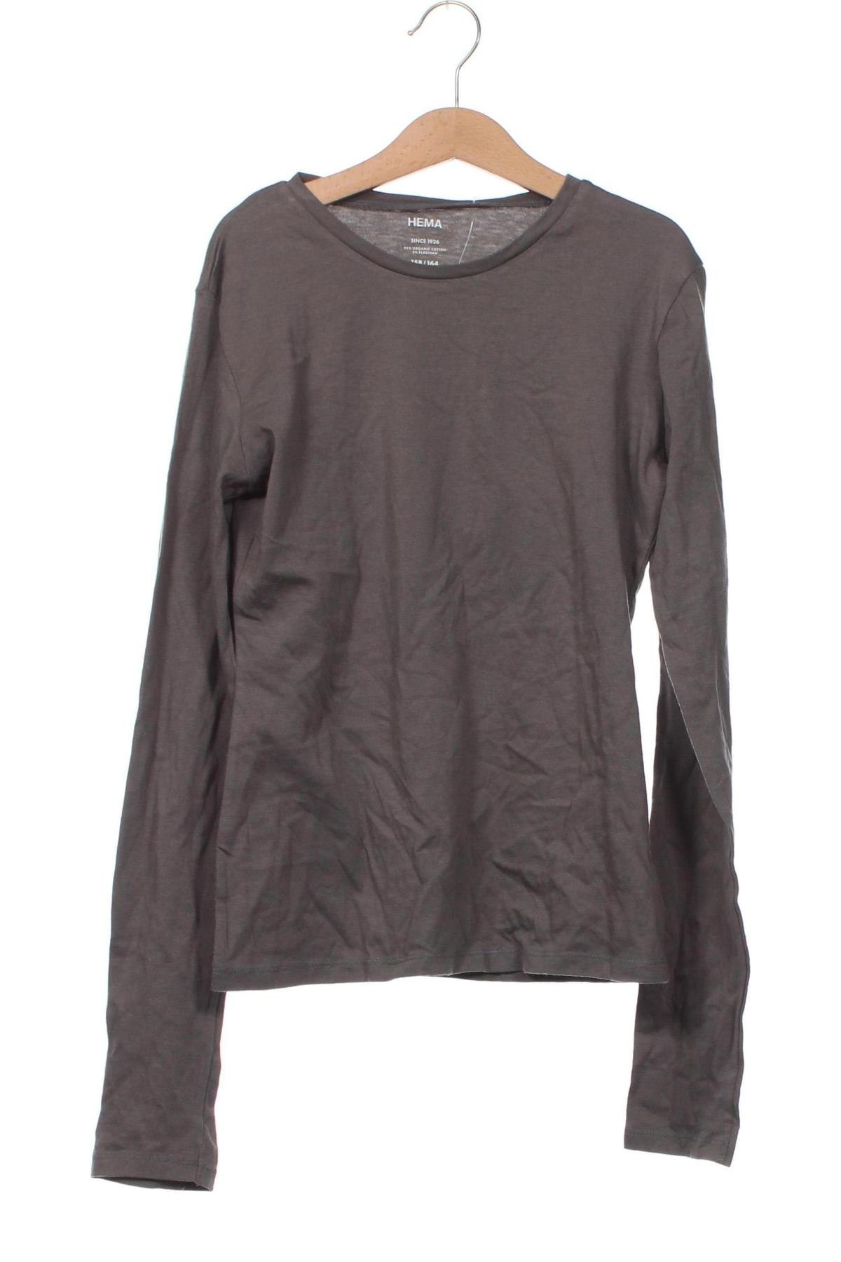 Kinder Shirt Hema, Größe 12-13y/ 158-164 cm, Farbe Grau, Preis 12,28 €