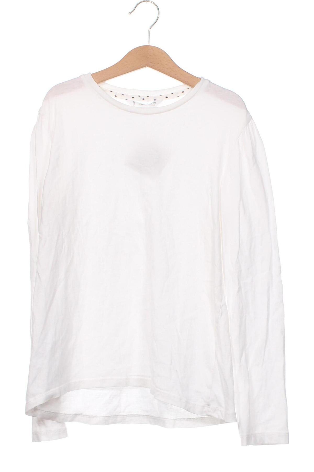 Детска блуза Mango, Размер 11-12y/ 152-158 см, Цвят Бял, Цена 7,76 лв.