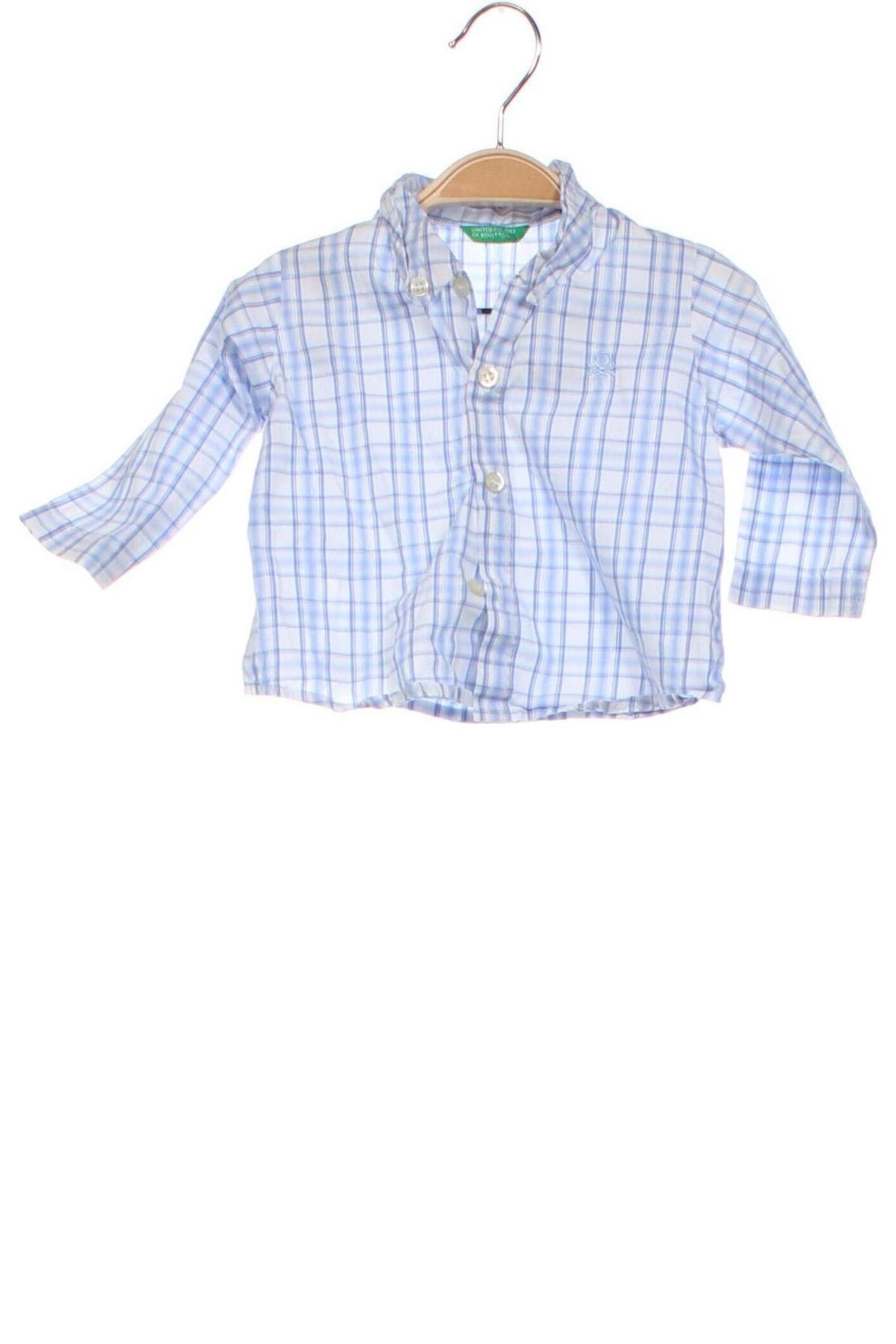 Παιδικό πουκάμισο United Colors Of Benetton, Μέγεθος 9-12m/ 74-80 εκ., Χρώμα Πολύχρωμο, Τιμή 10,74 €