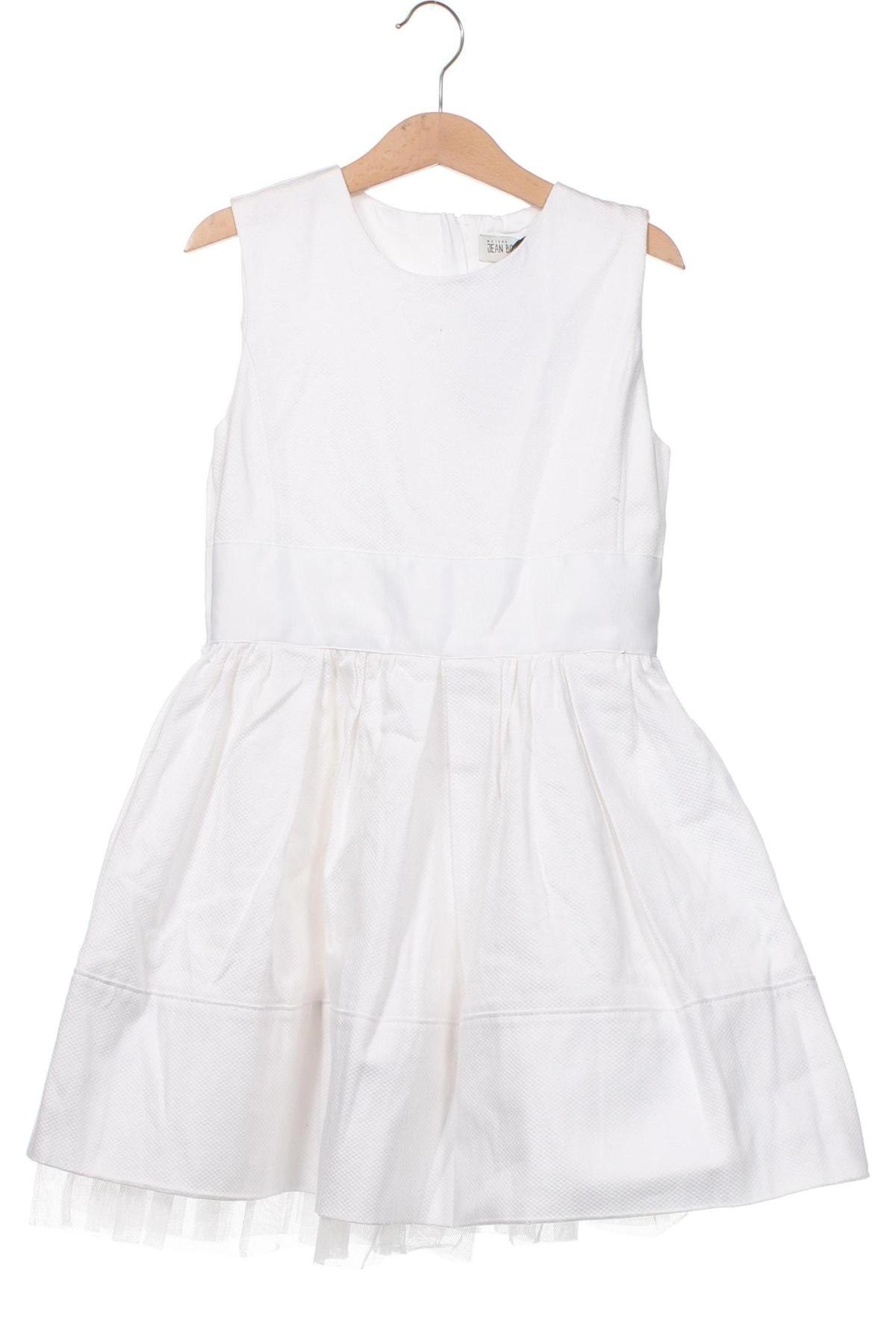 Kinderkleid Jean Bourget, Größe 6-7y/ 122-128 cm, Farbe Weiß, Preis 56,50 €