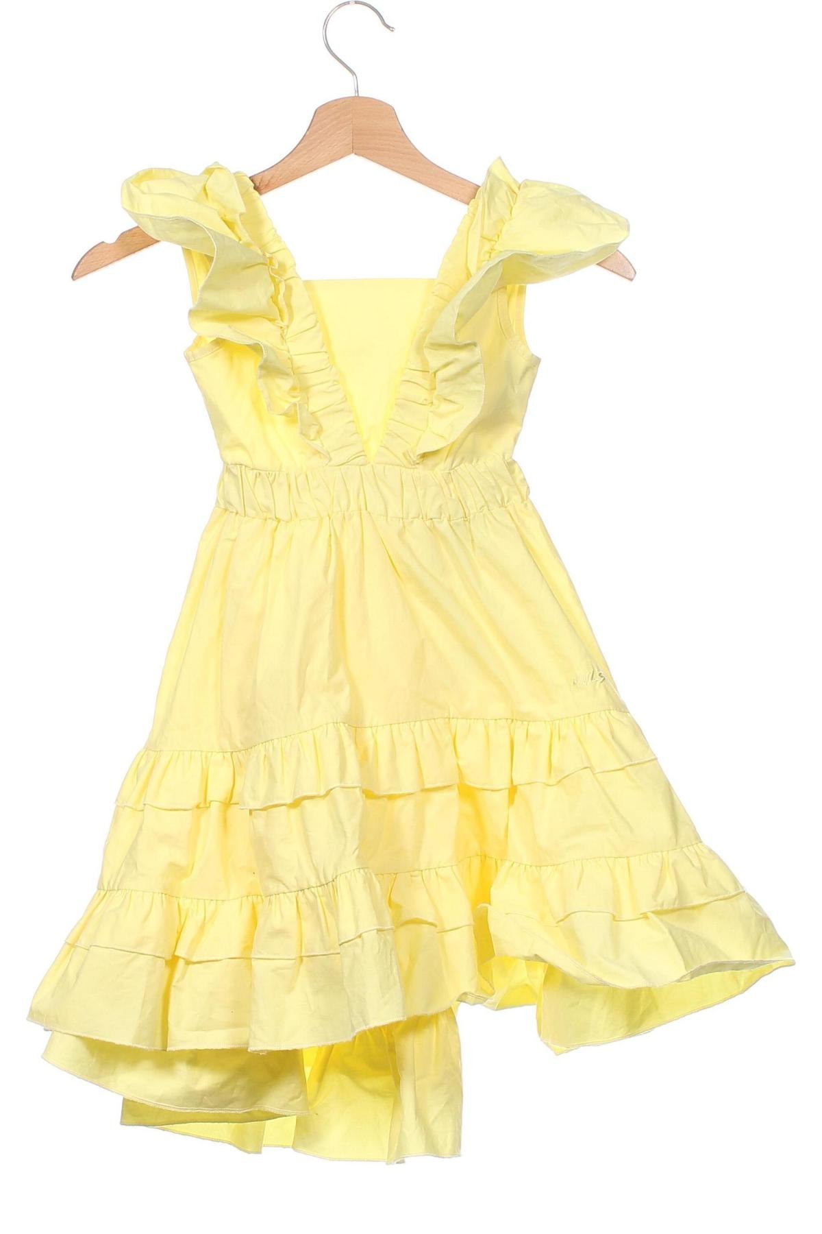 Detské šaty  Monnalisa, Veľkosť 4-5y/ 110-116 cm, Farba Žltá, Cena  138,66 €