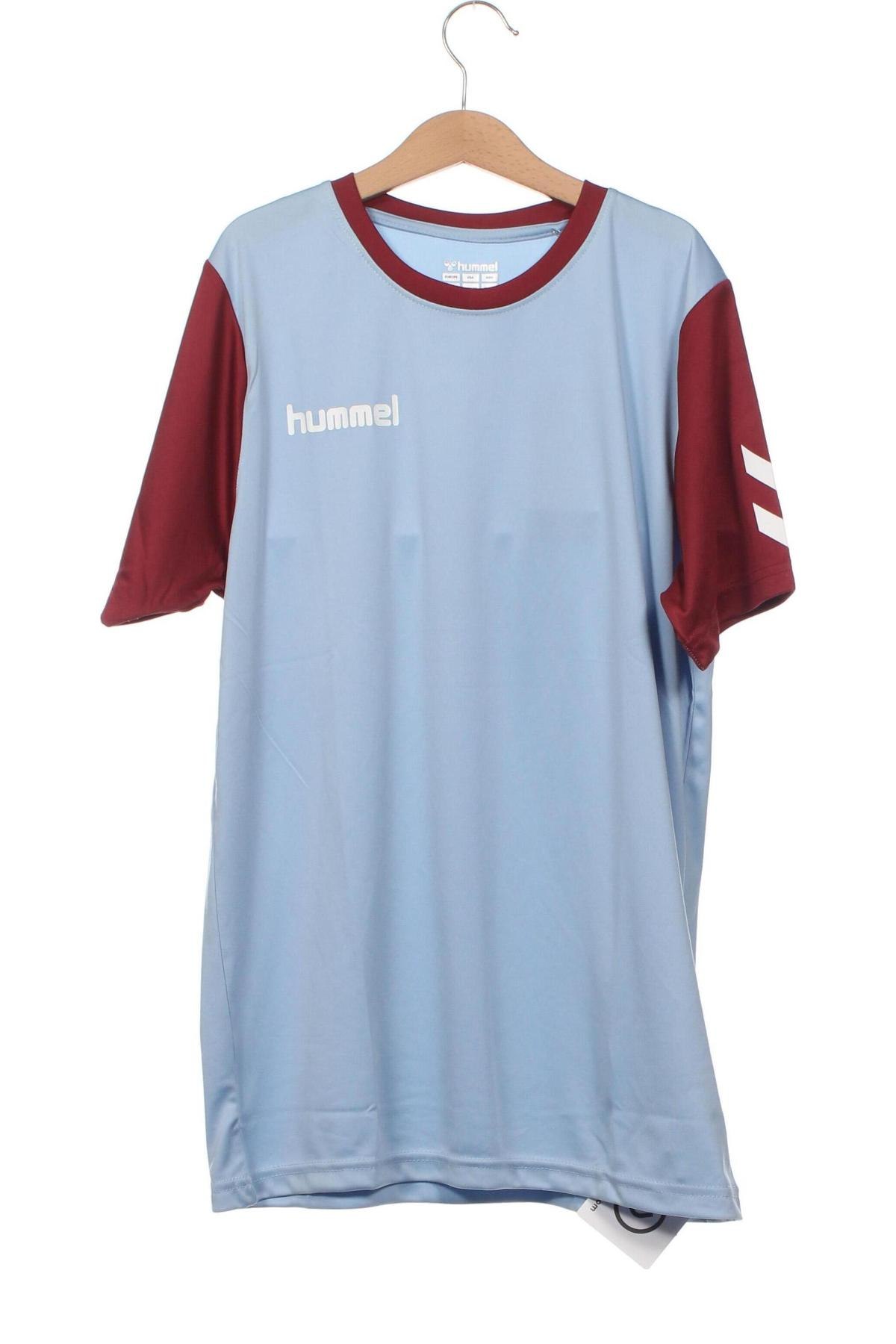 Dziecięcy T-shirt Hummel, Rozmiar 13-14y/ 164-168 cm, Kolor Niebieski, Cena 89,21 zł