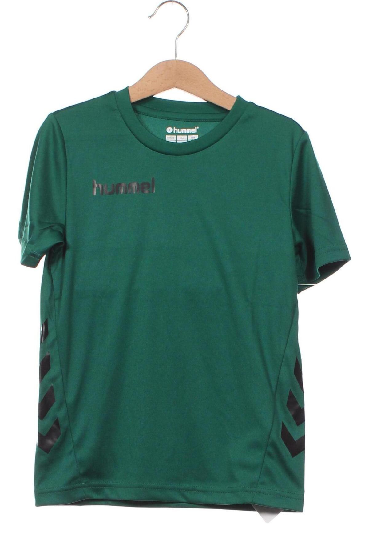 Dziecięcy T-shirt Hummel, Rozmiar 5-6y/ 116-122 cm, Kolor Zielony, Cena 89,21 zł