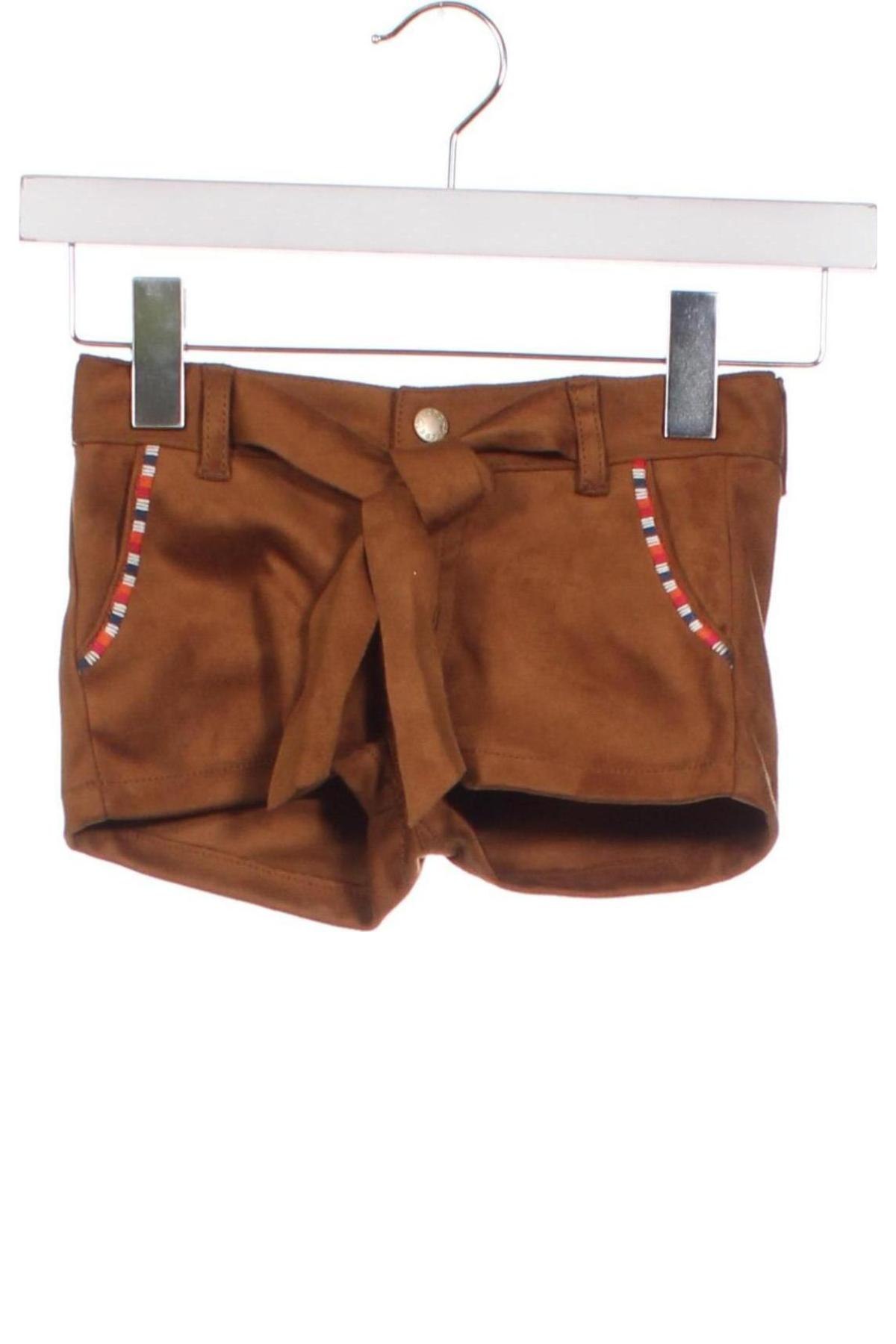 Детски къс панталон La Compagnie des Petits, Размер 3-4y/ 104-110 см, Цвят Кафяв, Цена 49,00 лв.