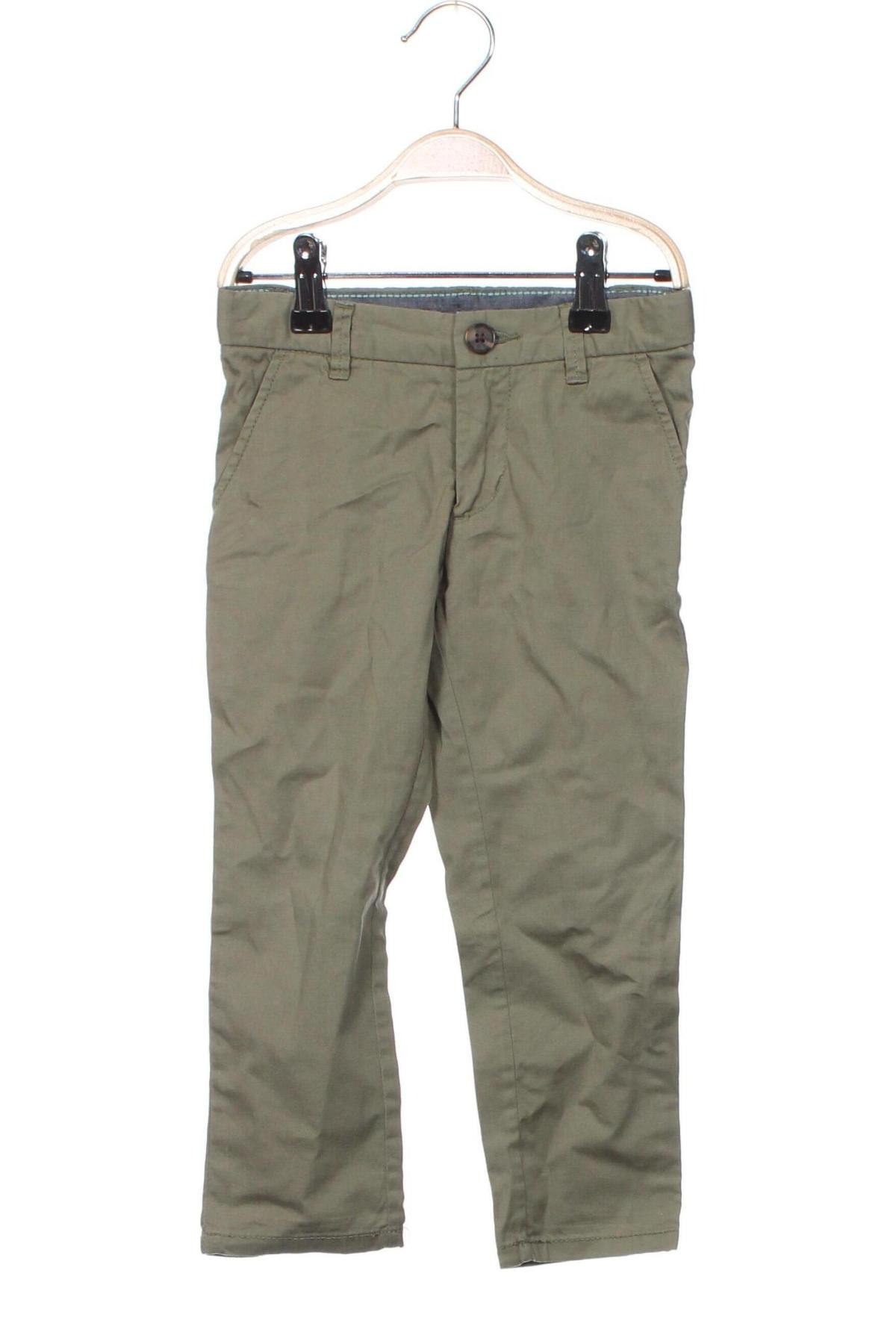 Dziecięce spodnie H&M, Rozmiar 18-24m/ 86-98 cm, Kolor Zielony, Cena 63,98 zł