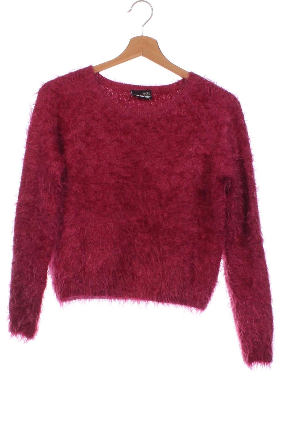 Детски пуловер, Размер 12-13y/ 158-164 см, Цвят Червен, Цена 5,32 лв.