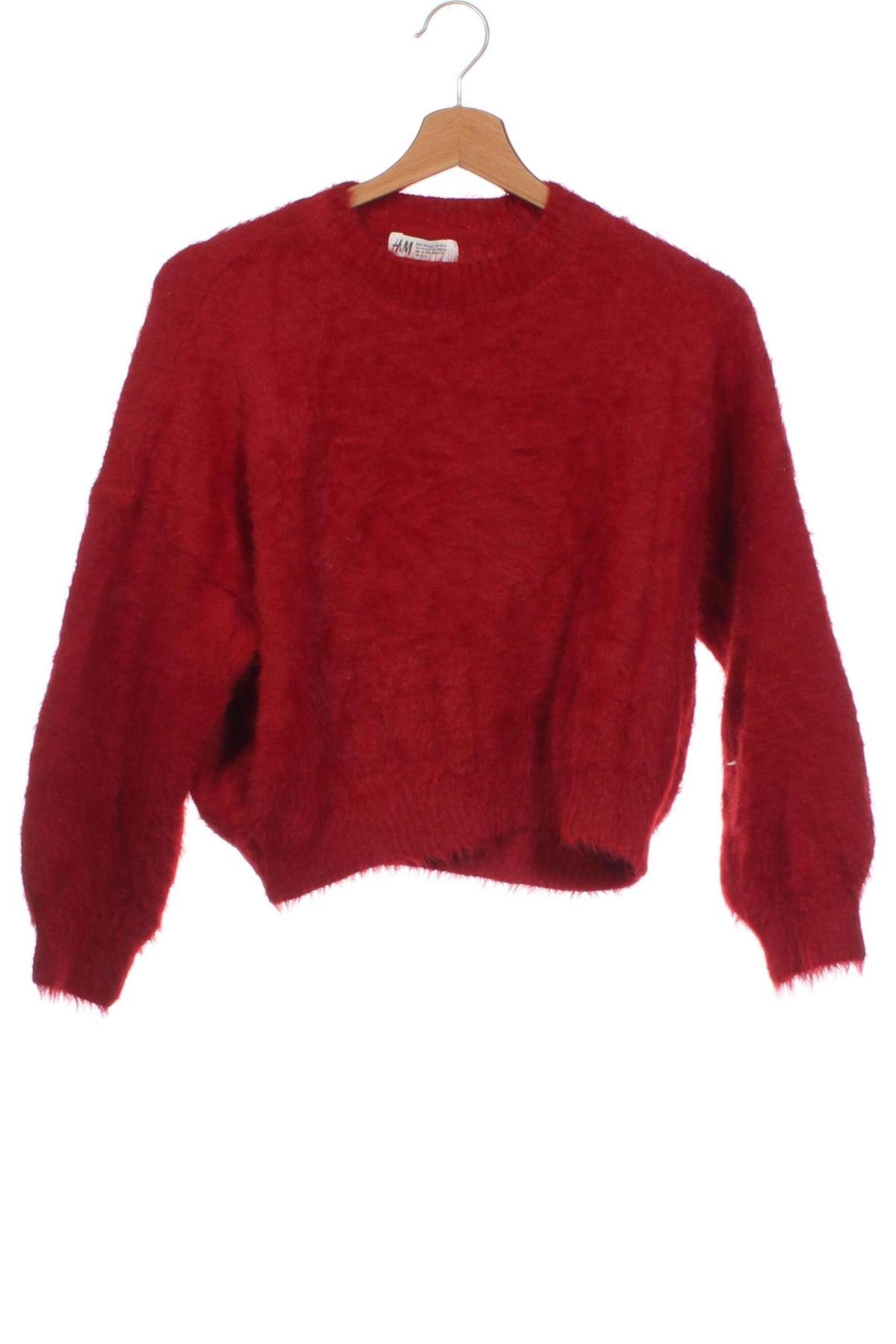Pulover pentru copii H&M, Mărime 10-11y/ 146-152 cm, Culoare Roșu, Preț 28,62 Lei