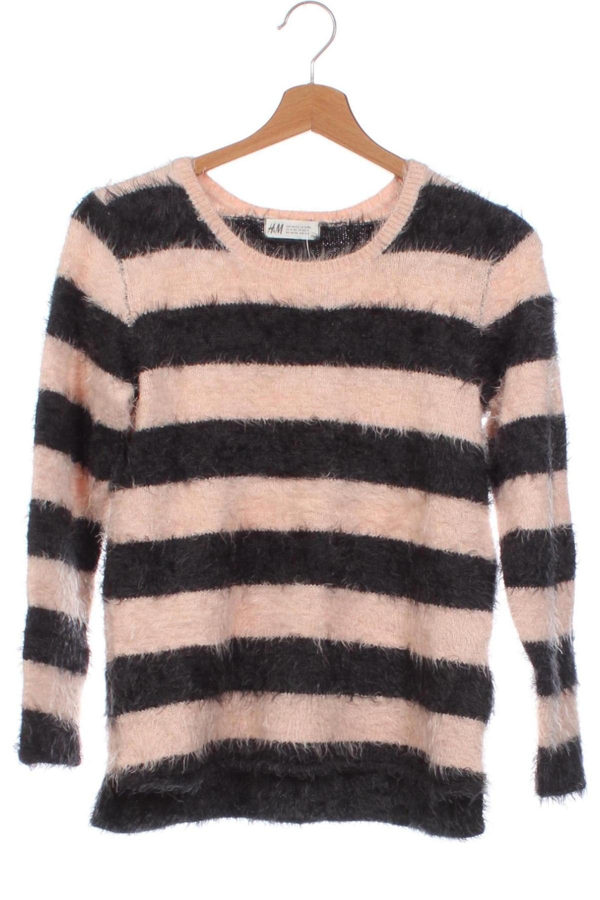 Детски пуловер H&M, Размер 10-11y/ 146-152 см, Цвят Многоцветен, Цена 6,90 лв.