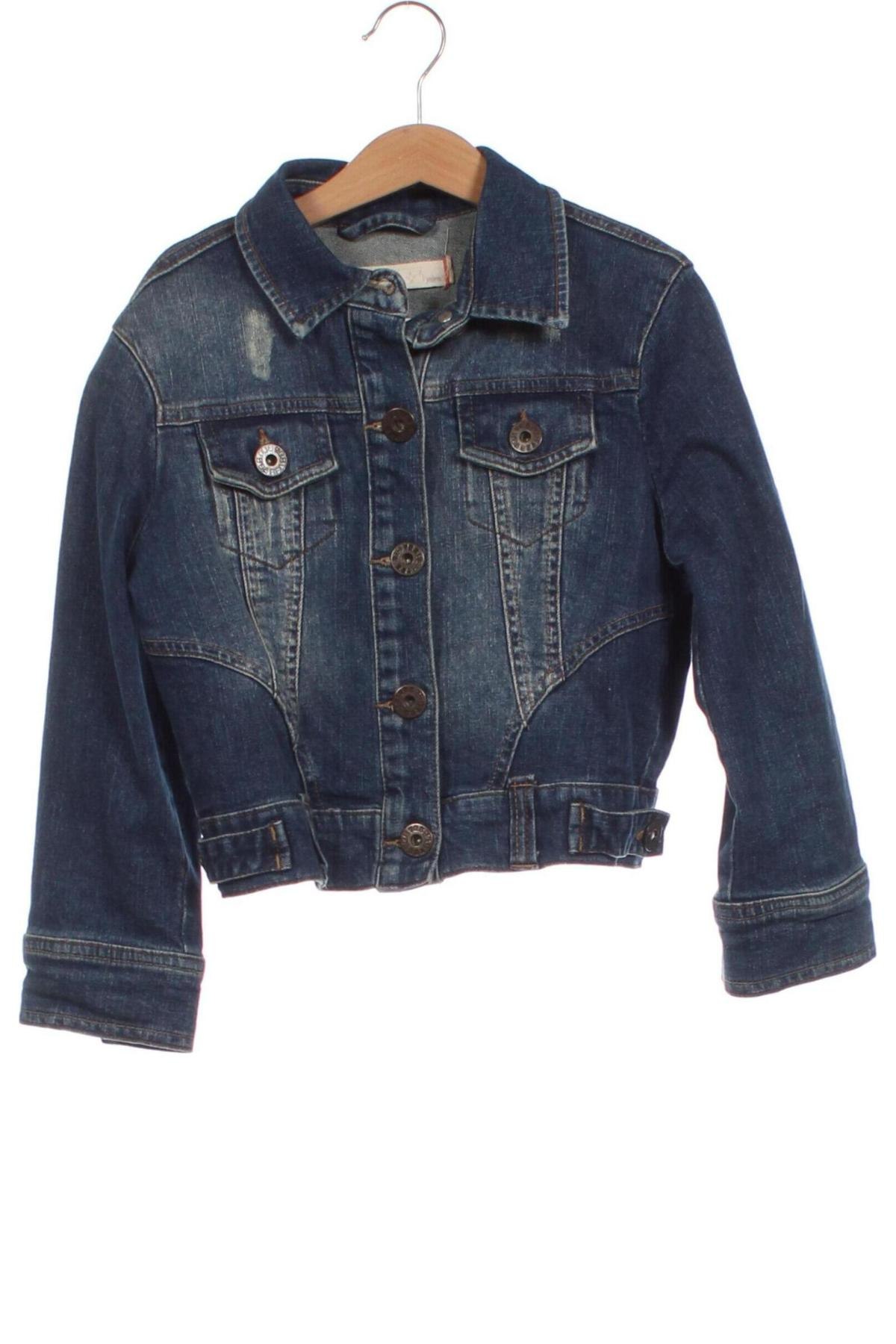 Kinder Jeansjacke, Größe 6-7y/ 122-128 cm, Farbe Blau, Preis € 11,49