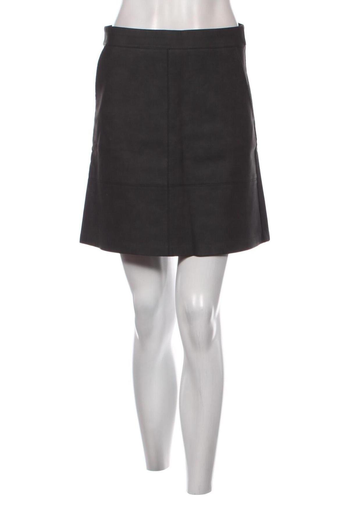 Δερμάτινη φούστα ONLY, Μέγεθος S, Χρώμα Γκρί, Τιμή 12,37 €
