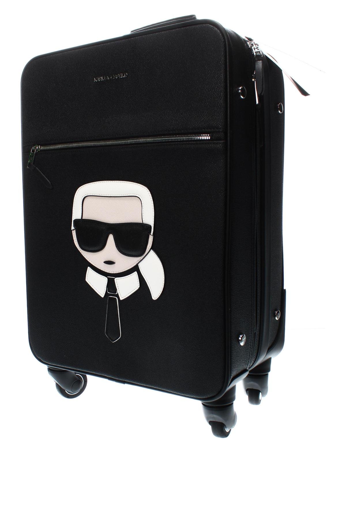 Куфар Karl Lagerfeld, Цвят Черен, Цена 172,53 лв.