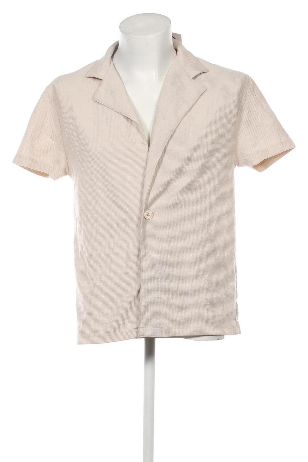 Ανδρικό πουκάμισο ASOS, Μέγεθος S, Χρώμα  Μπέζ, Τιμή 37,11 €