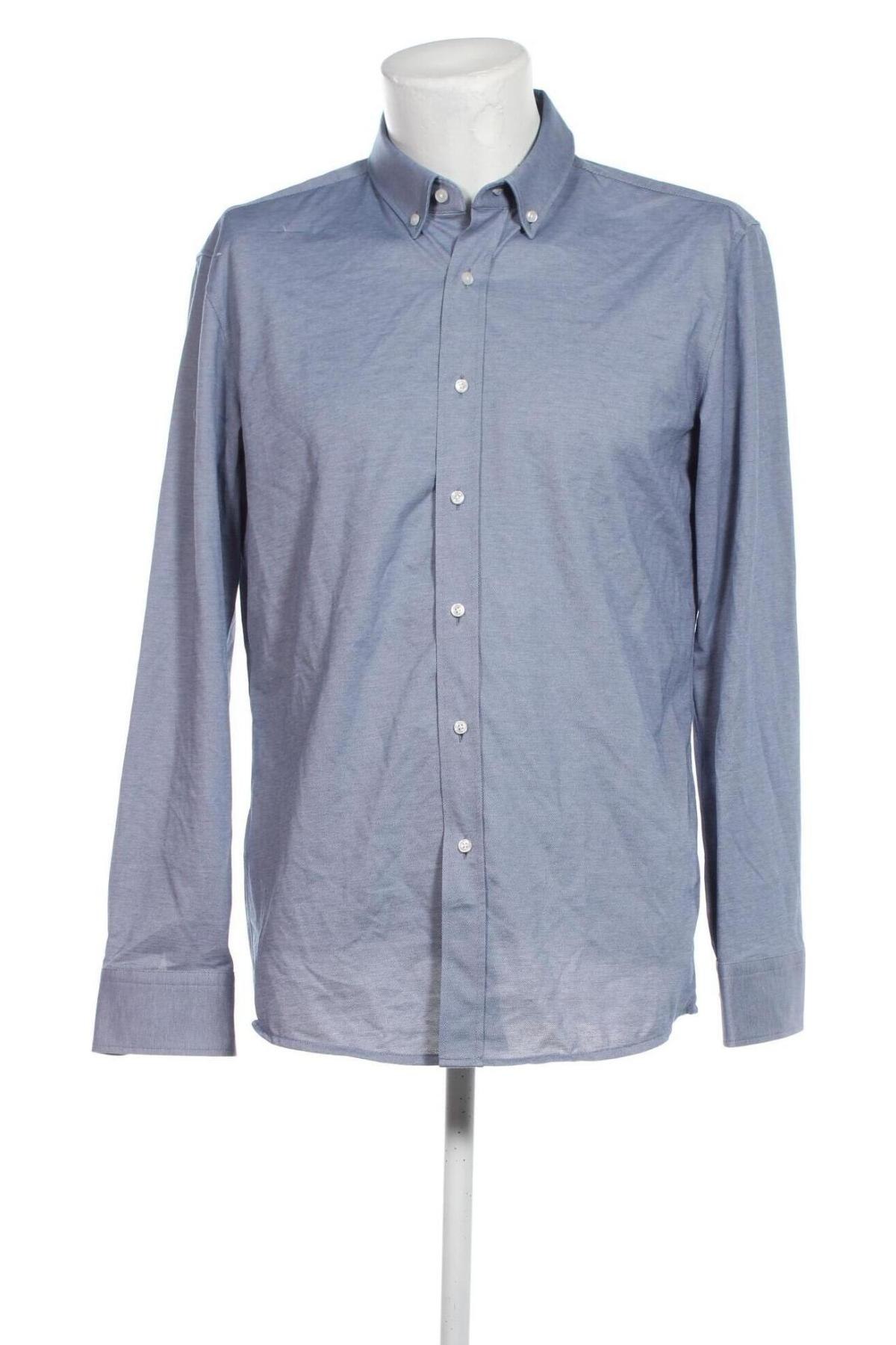 Ανδρικό πουκάμισο BOSS, Μέγεθος XL, Χρώμα Μπλέ, Τιμή 81,44 €