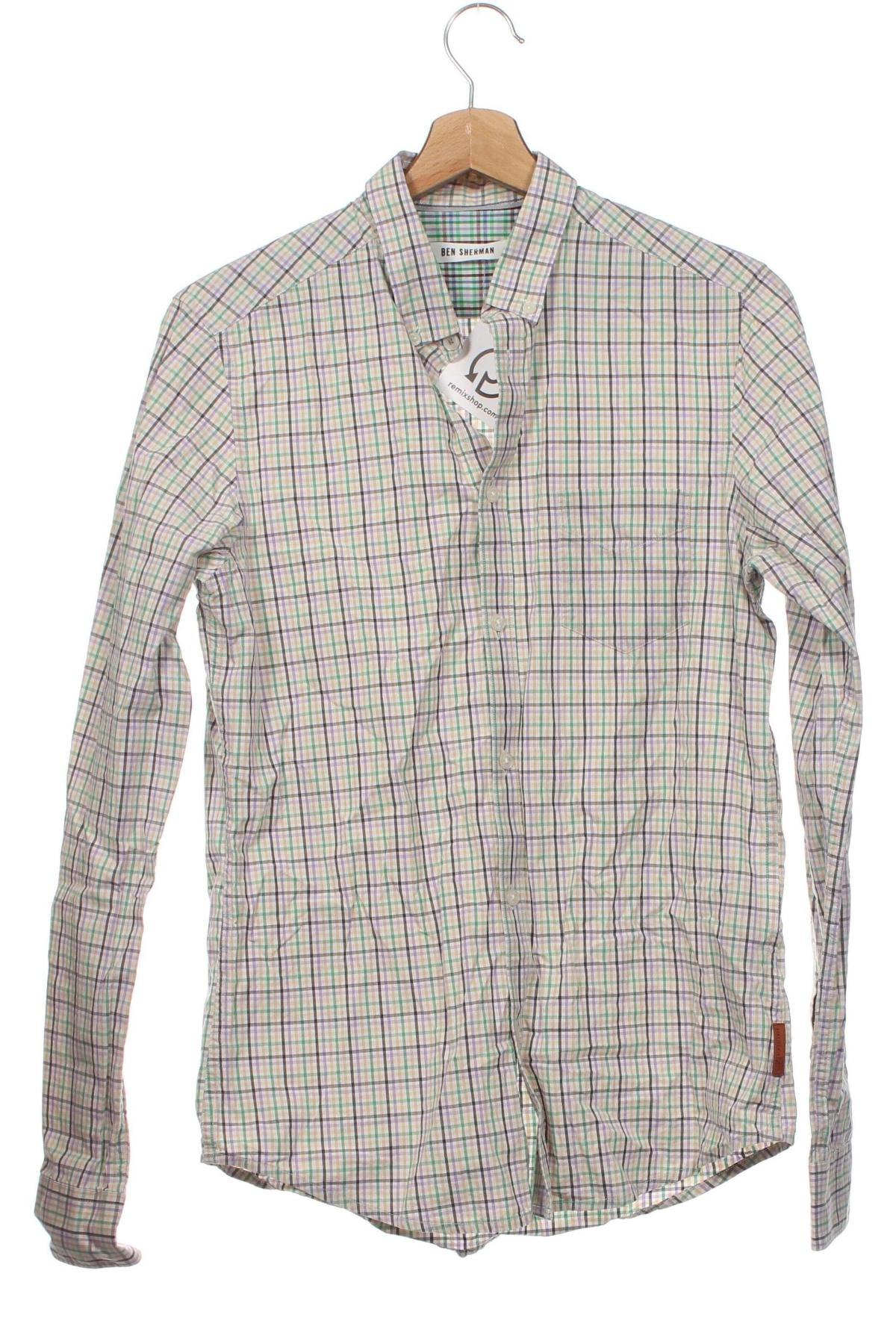 Мъжка риза Ben Sherman, Размер S, Цвят Многоцветен, Цена 9,75 лв.