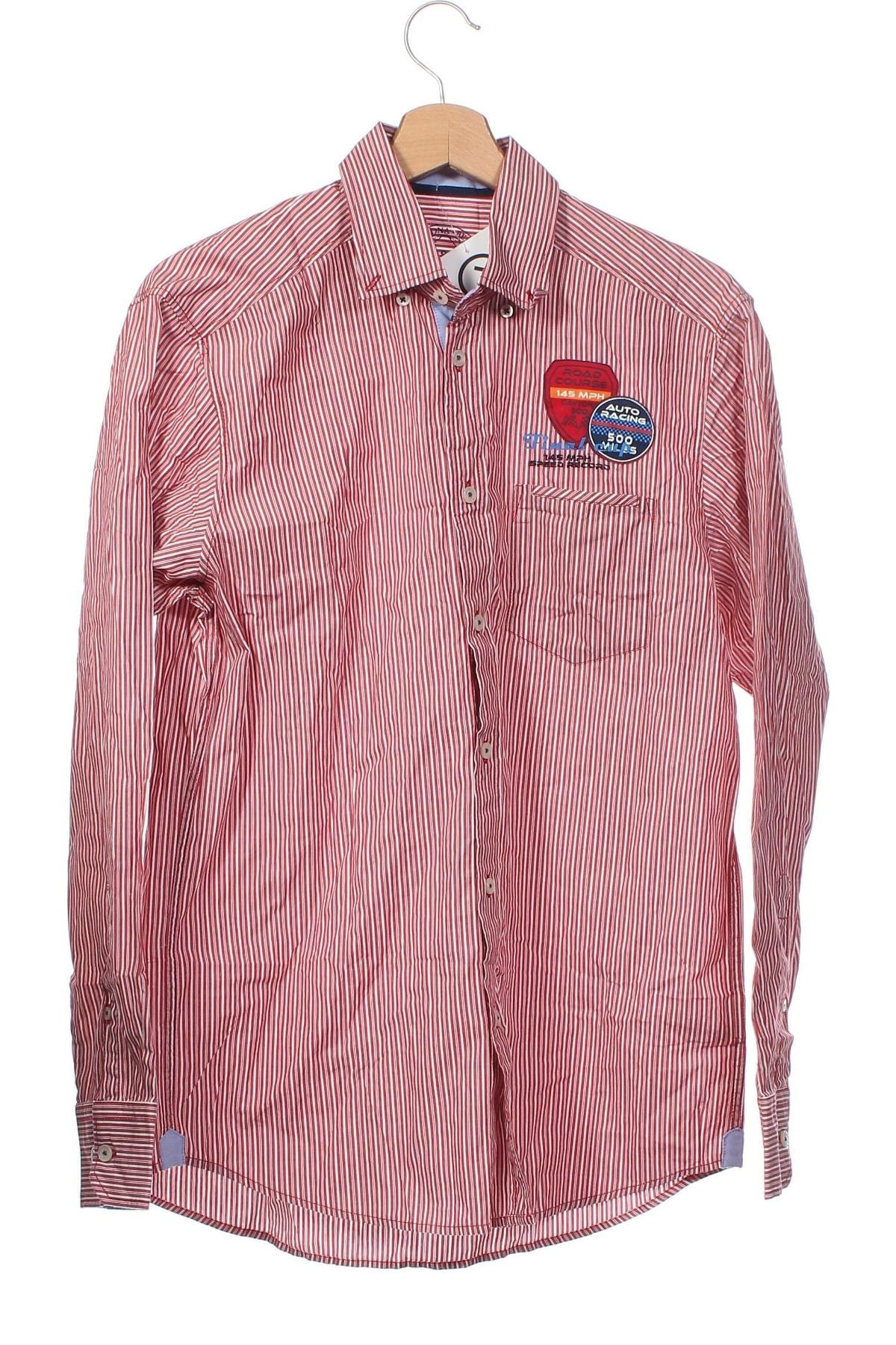Ανδρικό πουκάμισο Bonita, Μέγεθος S, Χρώμα Κόκκινο, Τιμή 1,61 €
