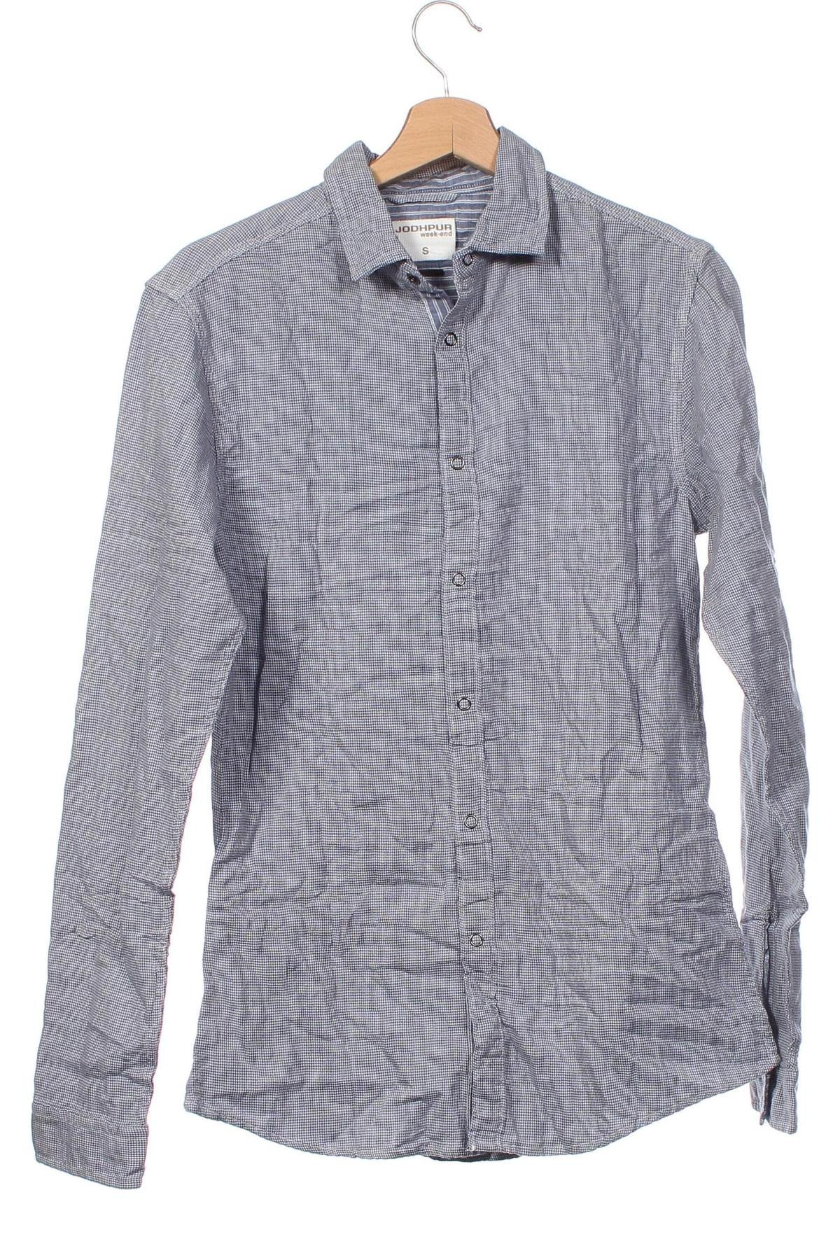 Ανδρικό πουκάμισο Jodhpur, Μέγεθος S, Χρώμα Γκρί, Τιμή 1,61 €