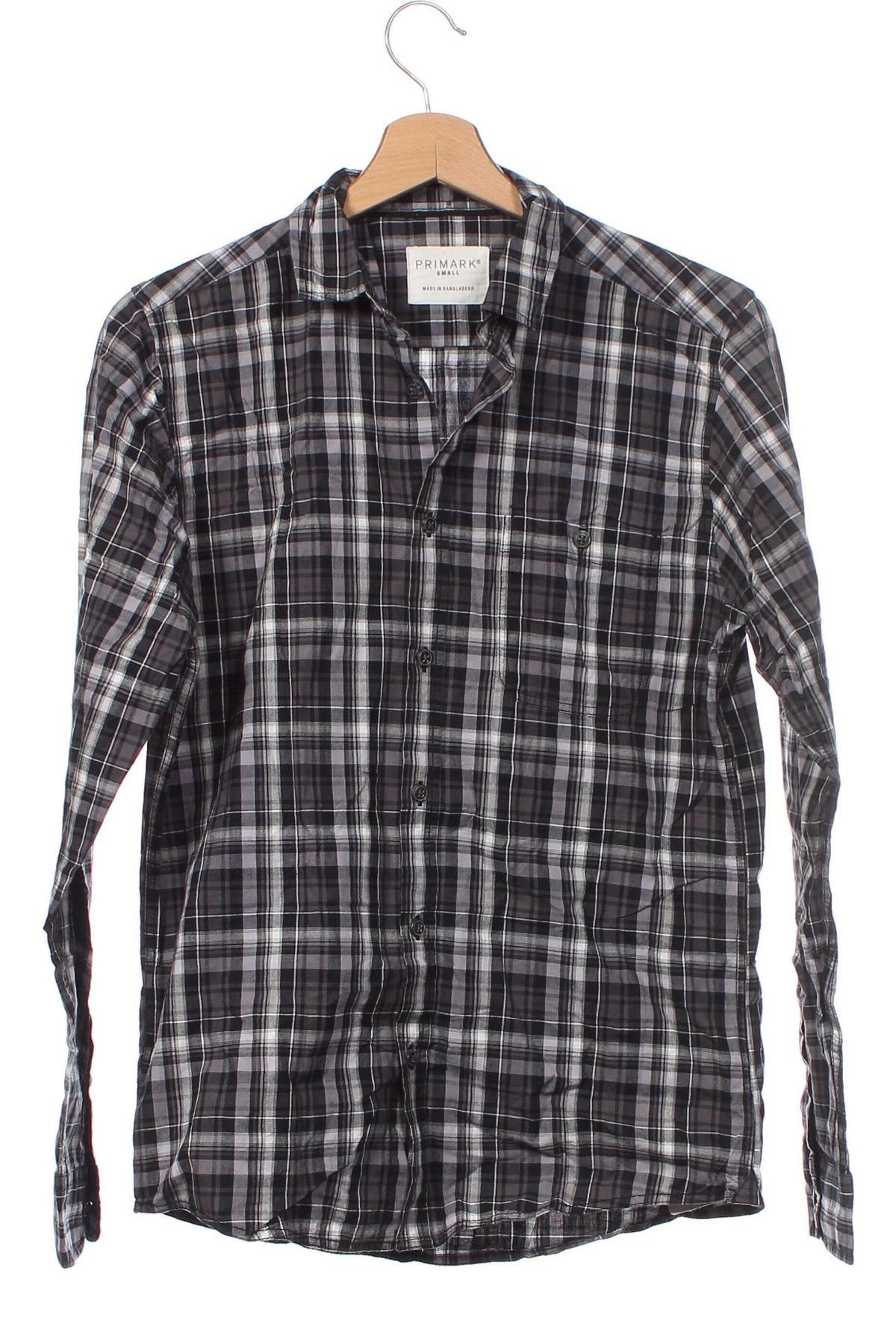 Ανδρικό πουκάμισο Primark, Μέγεθος S, Χρώμα Πολύχρωμο, Τιμή 2,15 €