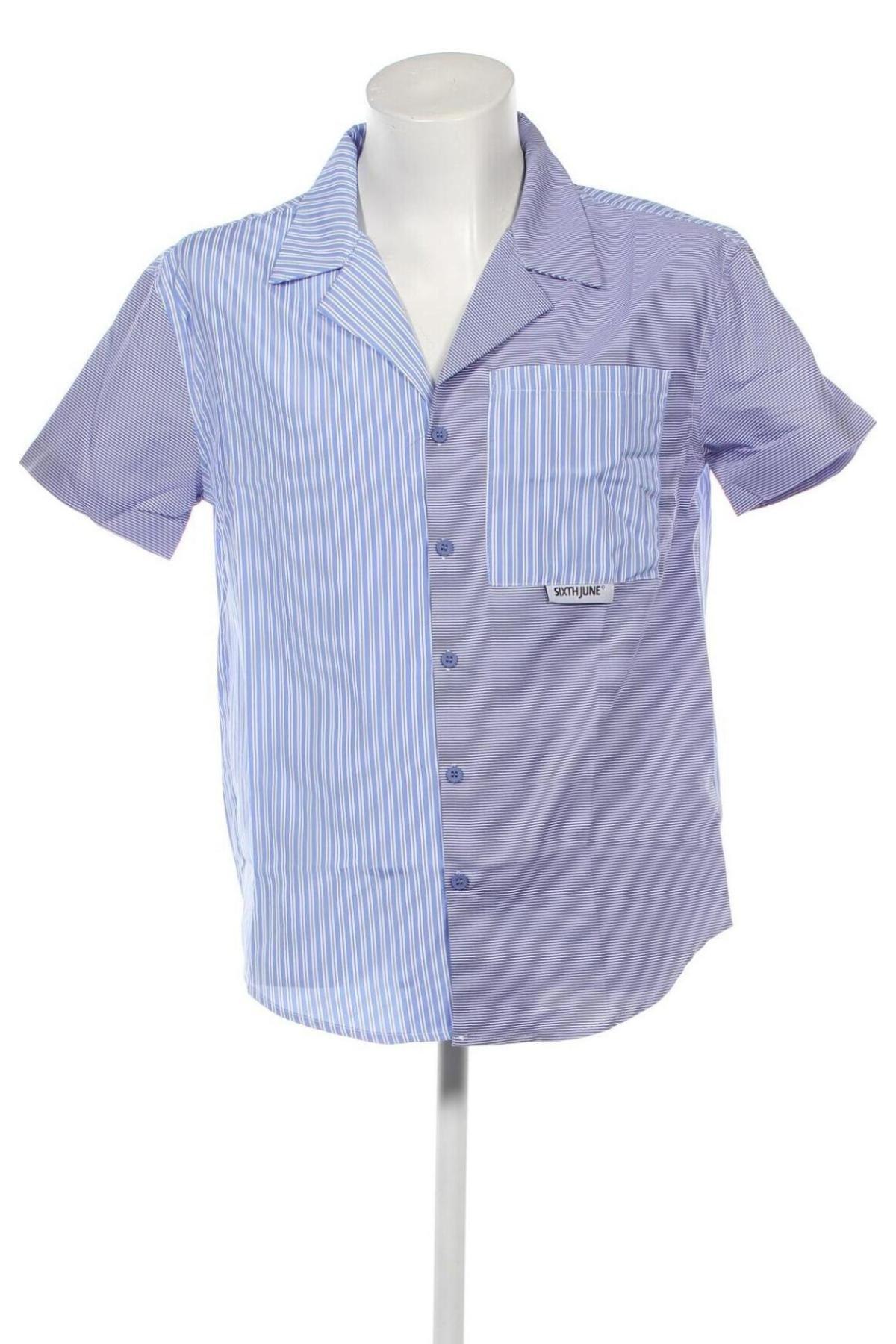 Мъжка риза Sixth June, Размер M, Цвят Син, Цена 72,00 лв.