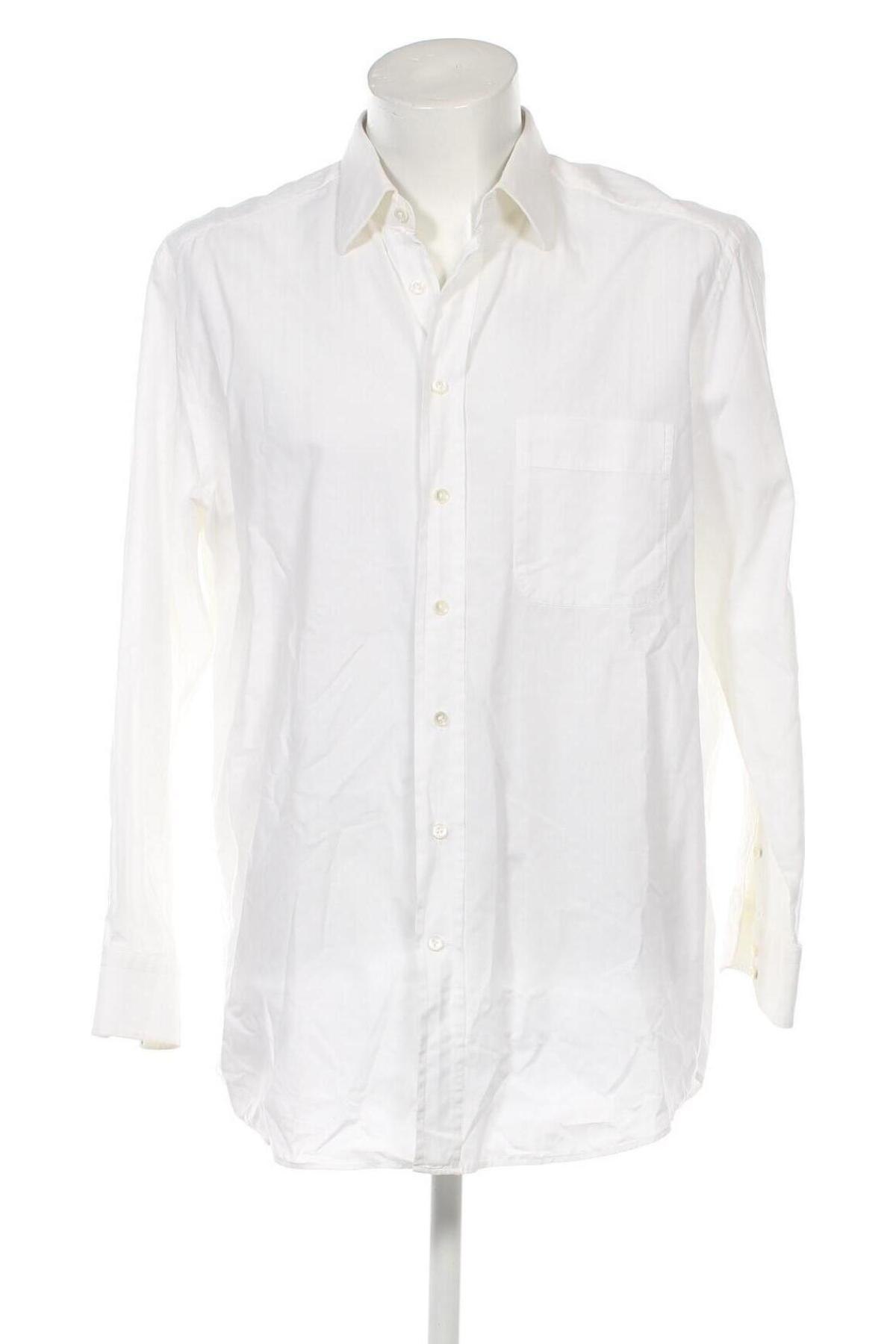 Мъжка риза Van Laack, Размер L, Цвят Бял, Цена 29,16 лв.