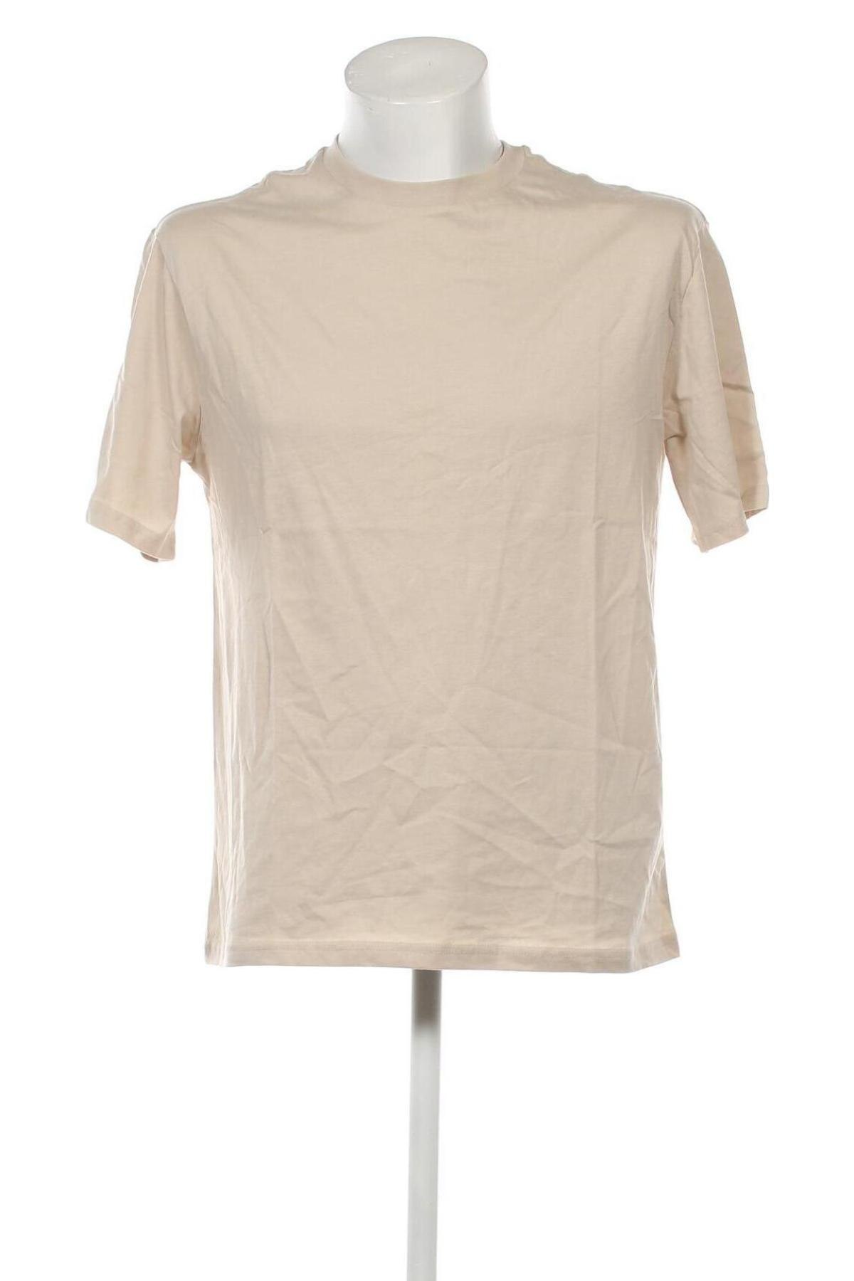 Herren T-Shirt Your Turn, Größe S, Farbe Beige, Preis 14,95 €