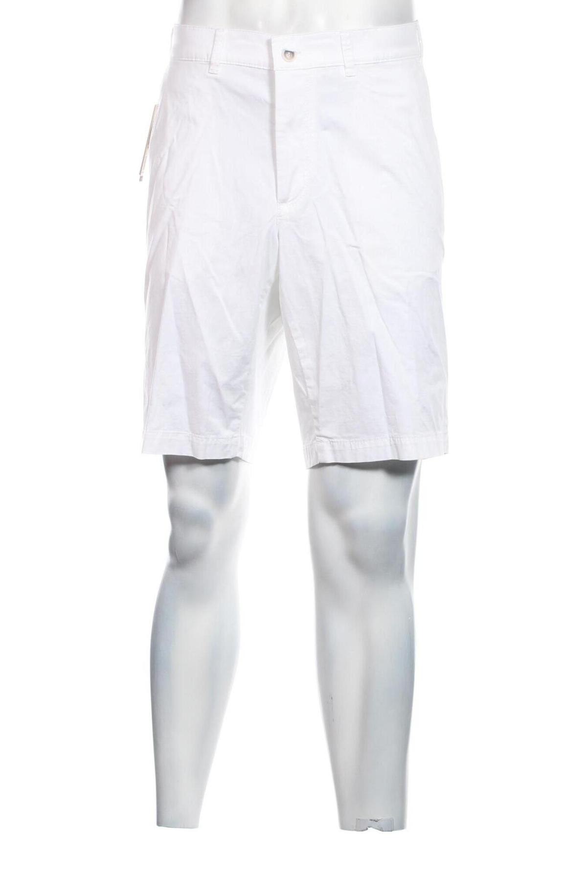 Мъжки къс панталон Brax, Размер XL, Цвят Бял, Цена 35,67 лв.