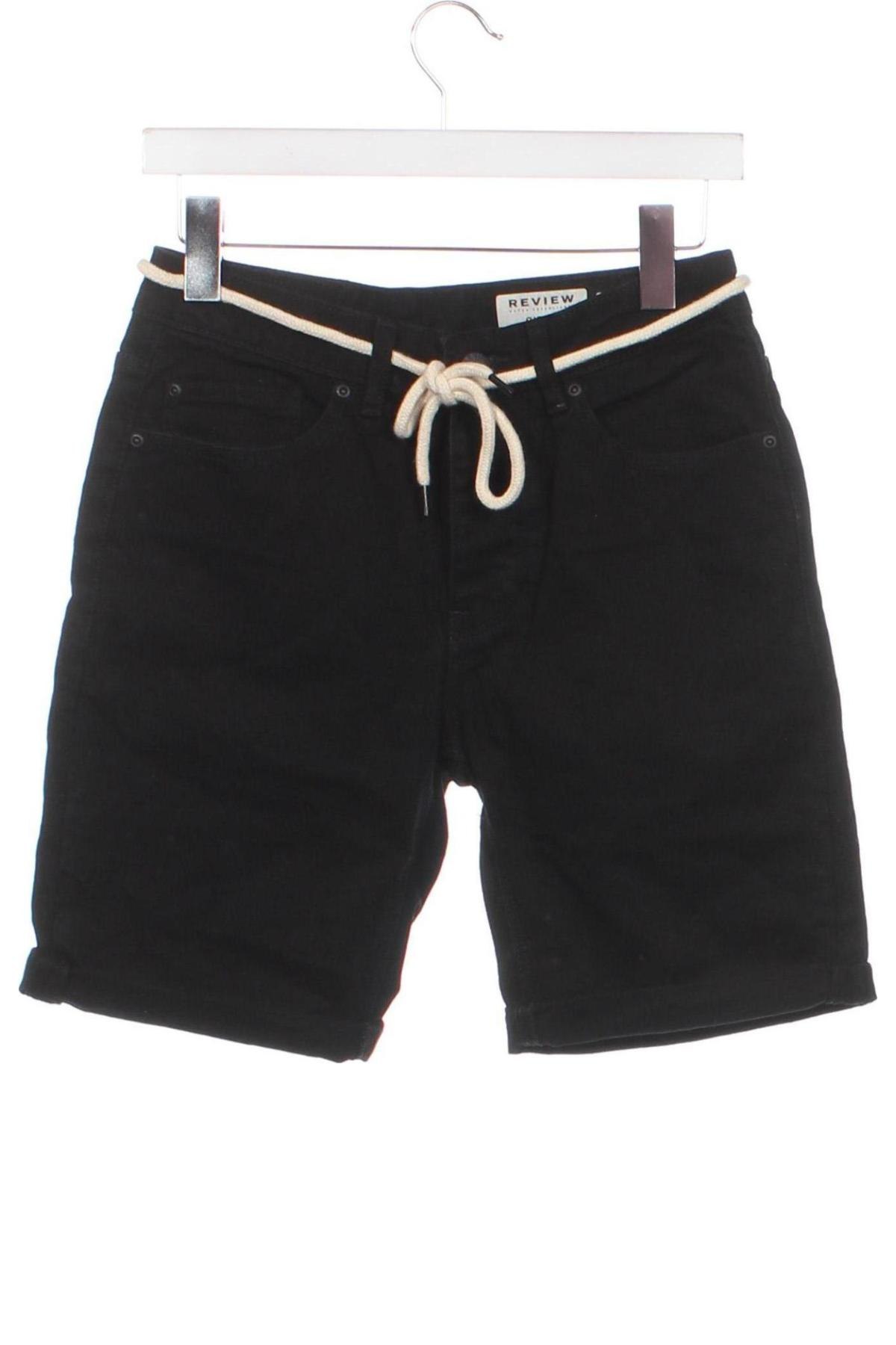 Pantaloni scurți de bărbați Review, Mărime XS, Culoare Negru, Preț 70,59 Lei