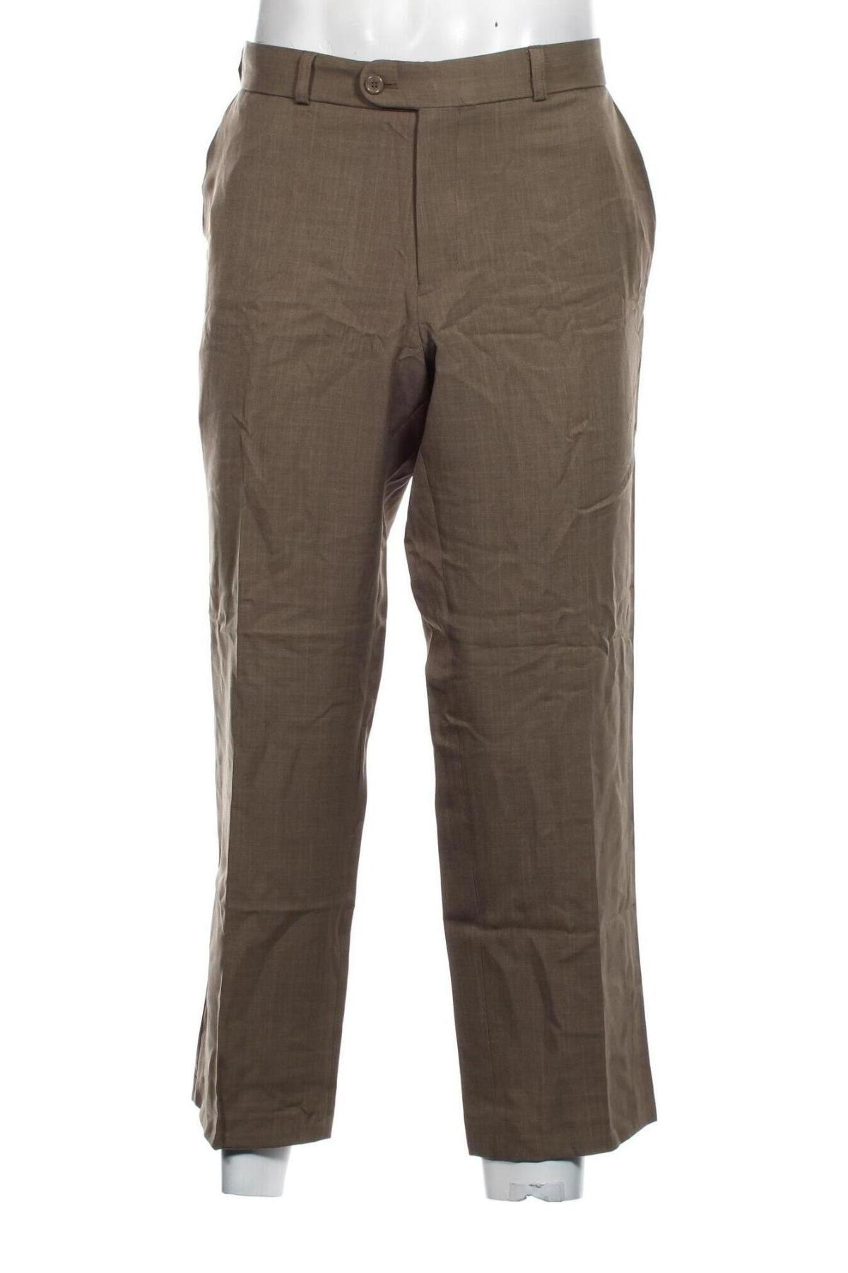 Pantaloni de bărbați Canda, Mărime L, Culoare Verde, Preț 95,39 Lei