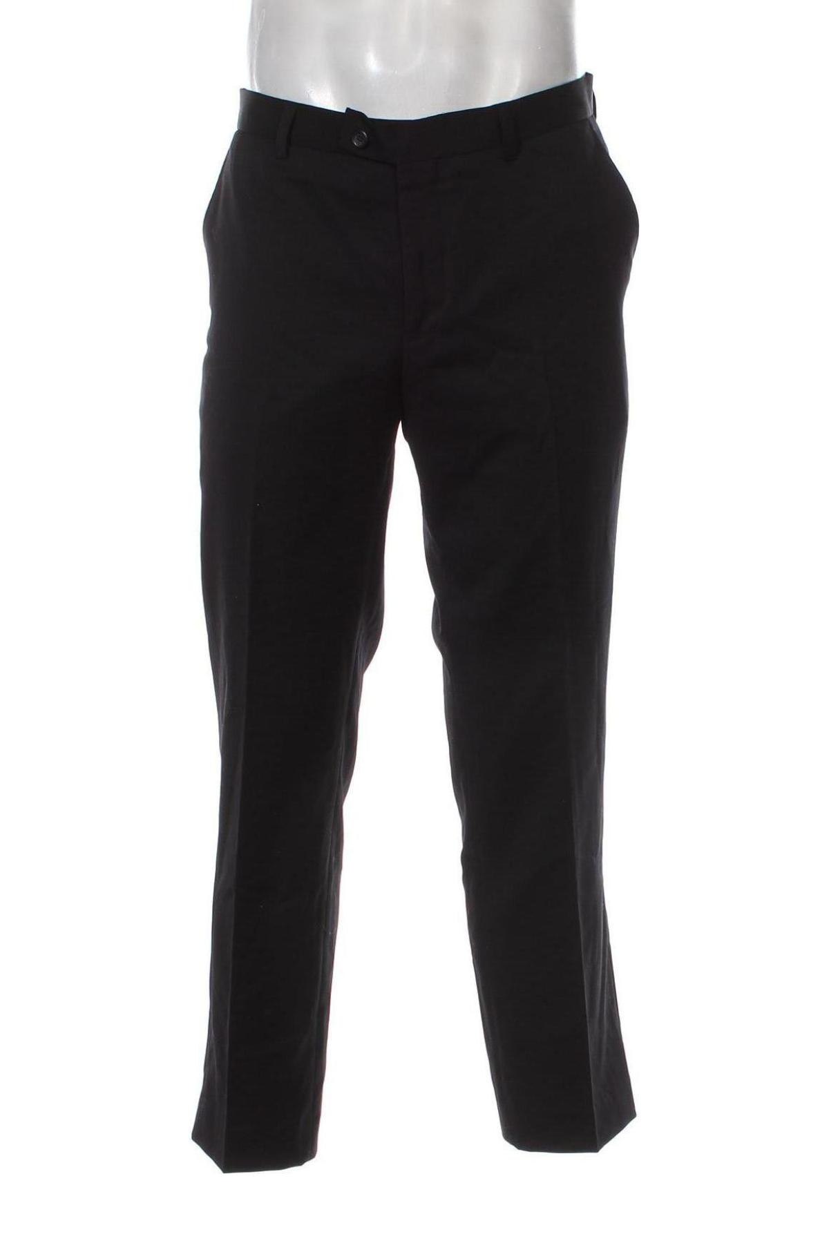 Мъжки панталон Dressmann, Размер L, Цвят Черен, Цена 6,67 лв.