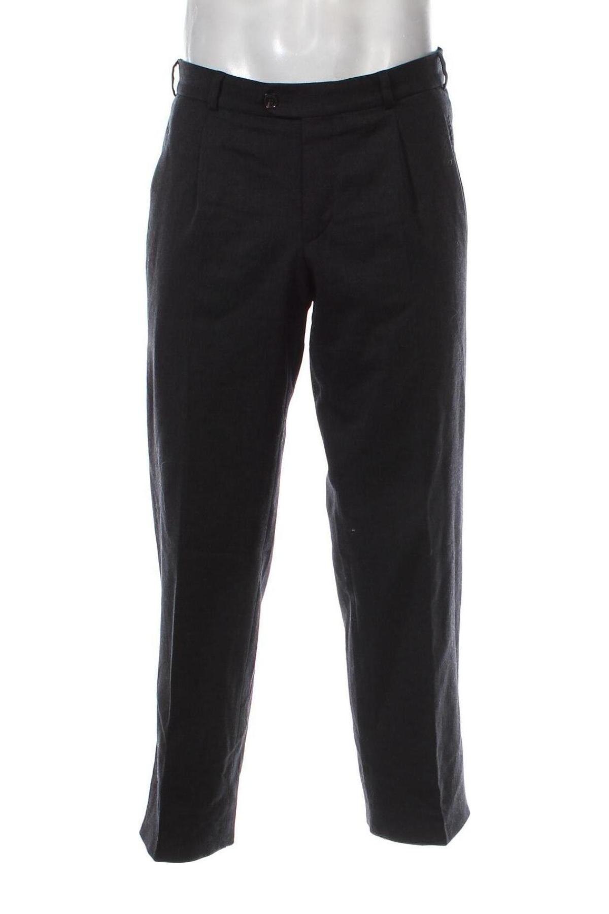 Мъжки панталон Eurex by Brax, Размер L, Цвят Черен, Цена 7,92 лв.