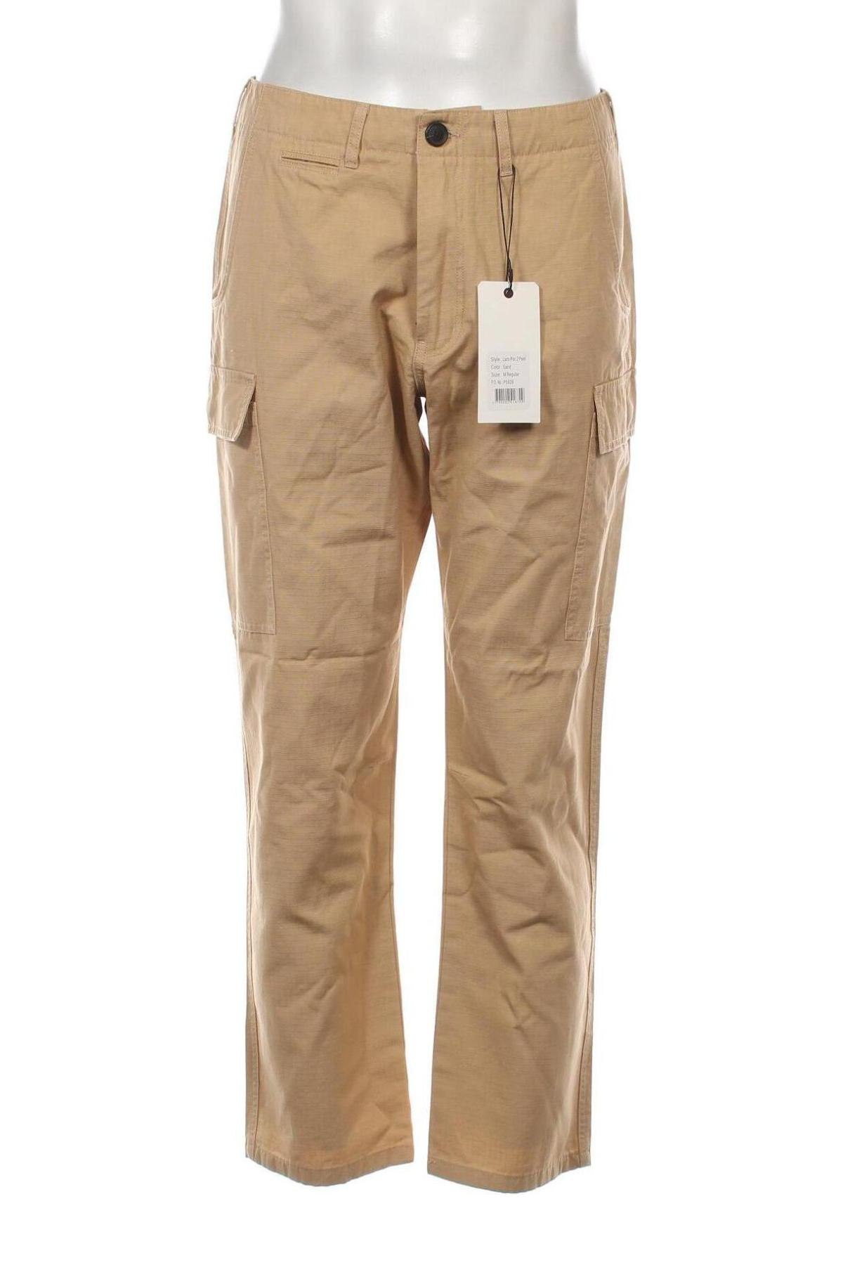 Мъжки панталон Gabba, Размер M, Цвят Бежов, Цена 21,75 лв.