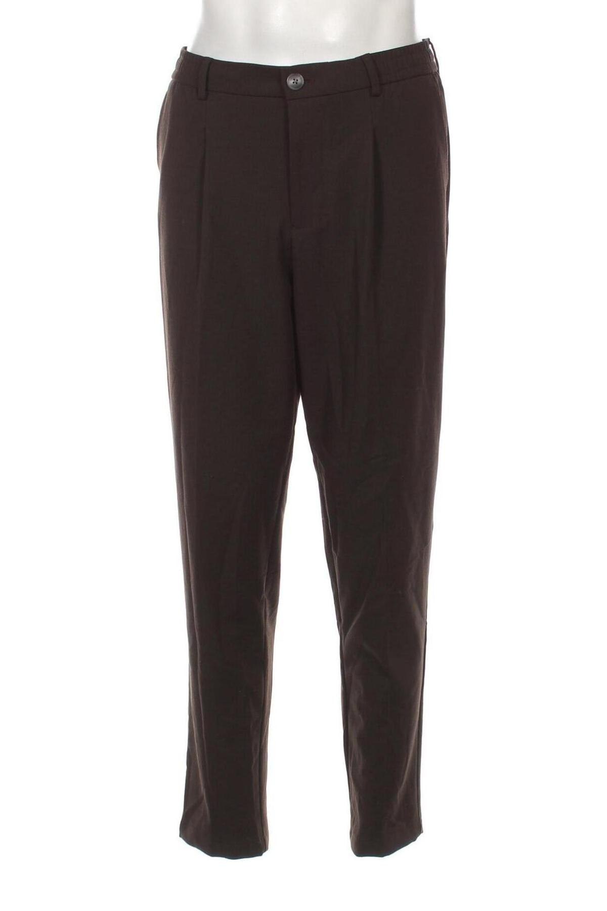 Ανδρικό παντελόνι Jack & Jones, Μέγεθος M, Χρώμα Καφέ, Τιμή 5,07 €