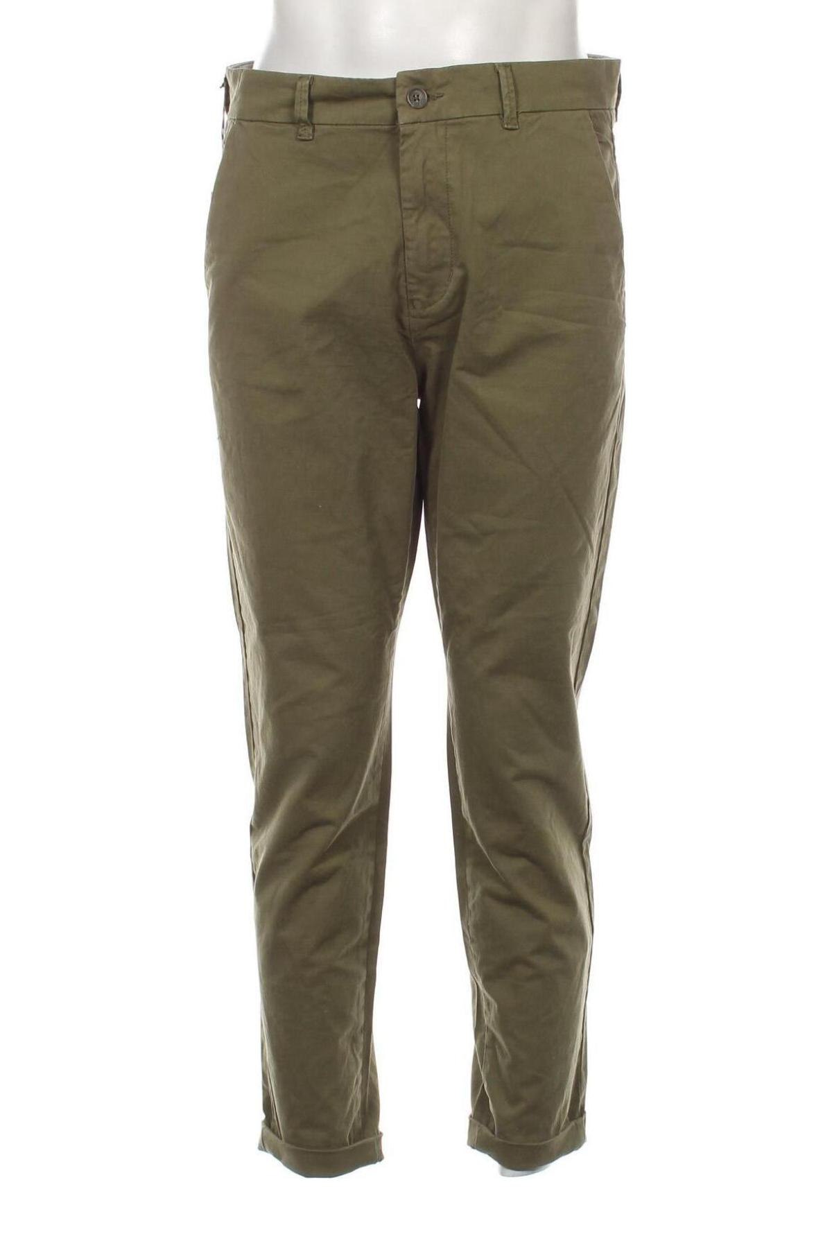 Pantaloni de bărbați Only & Sons, Mărime M, Culoare Verde, Preț 27,24 Lei